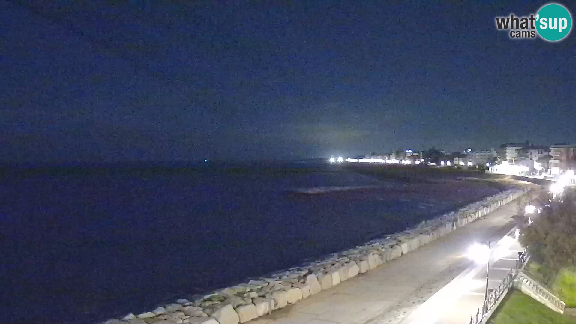 Webcam Caorle Ponente – View from Marinai di Caorle