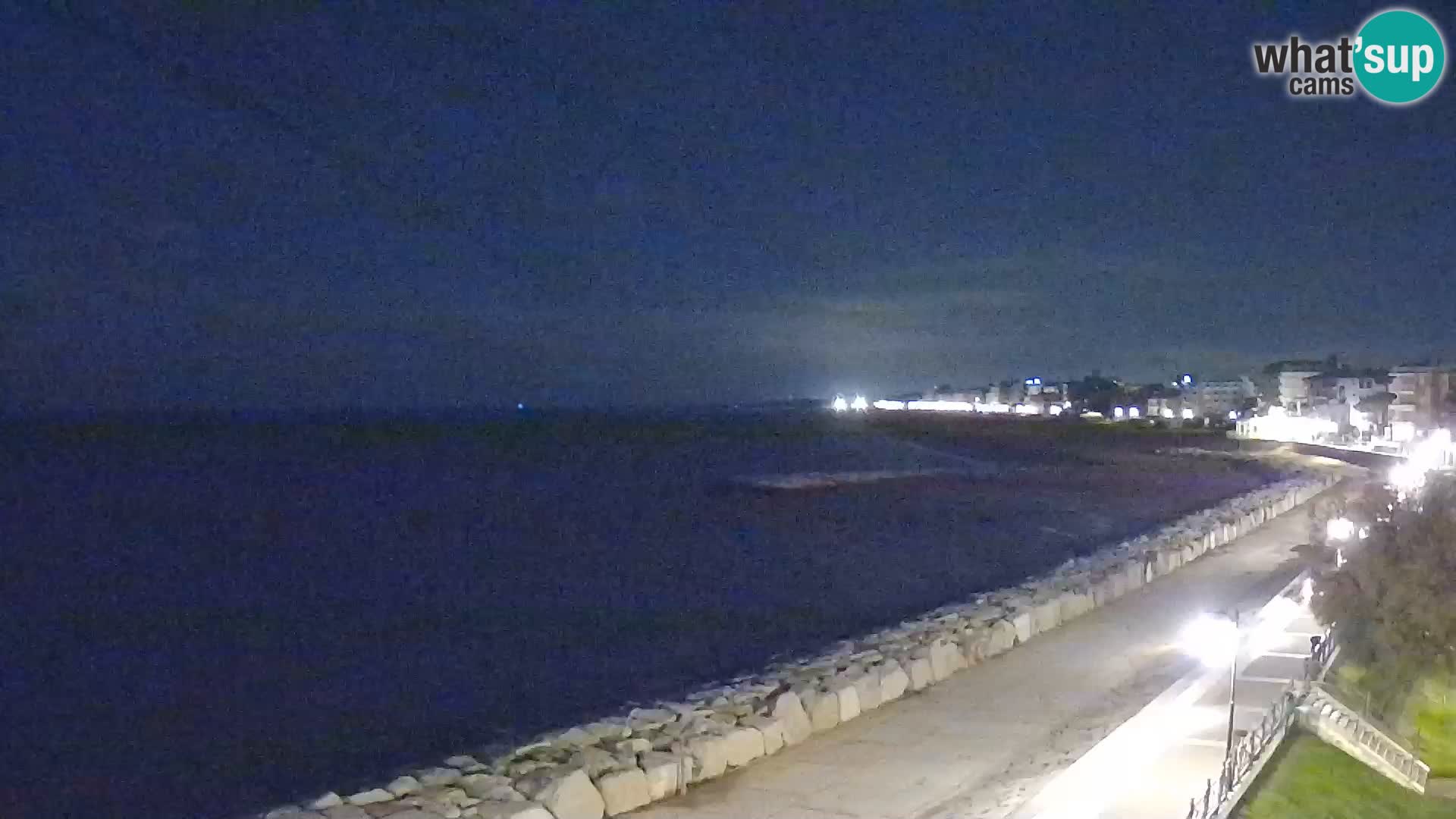 Webcam Caorle Ponente – Blick von Marinai di Caorle