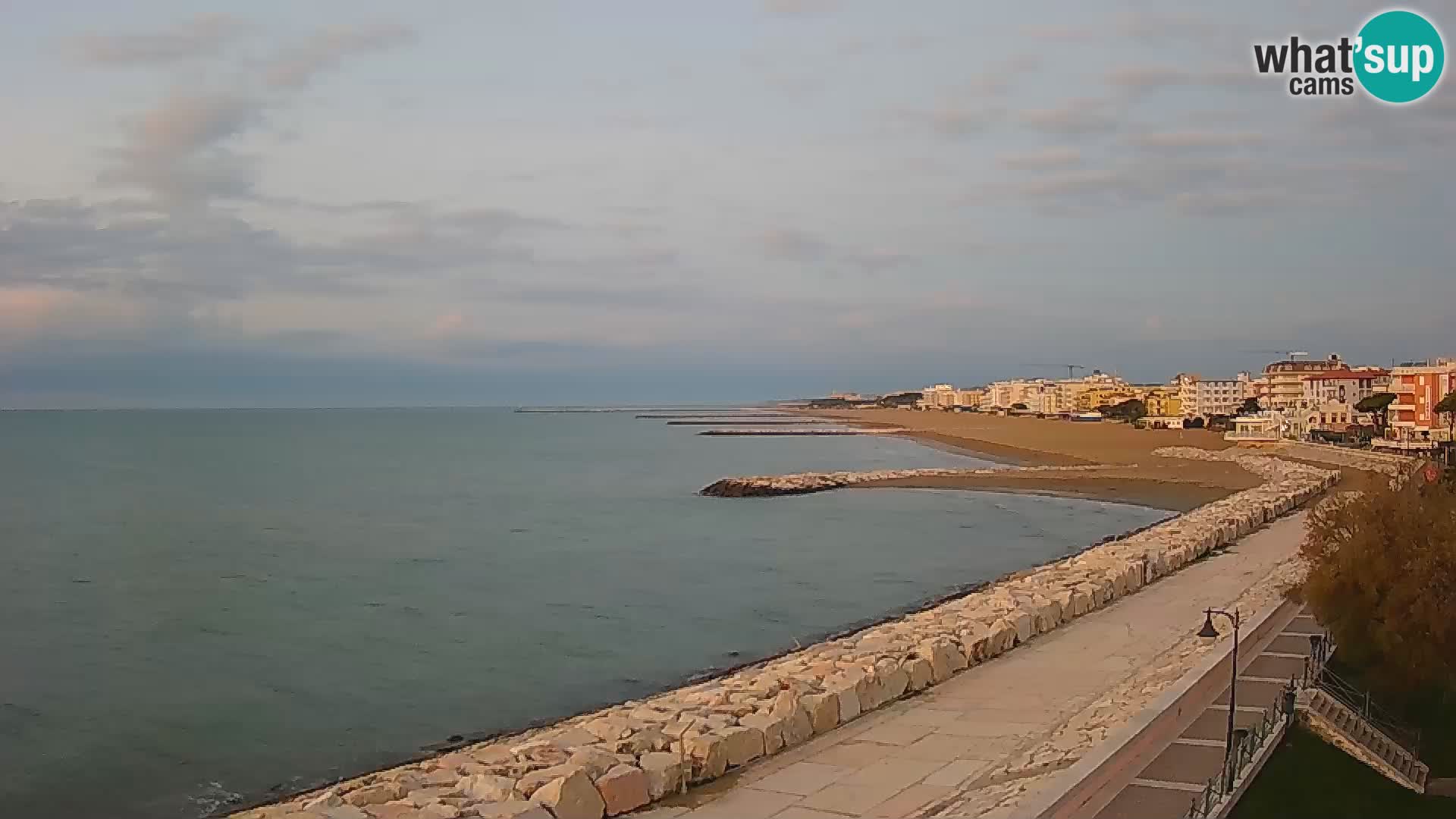 Webcam Caorle Ponente – View from Marinai di Caorle