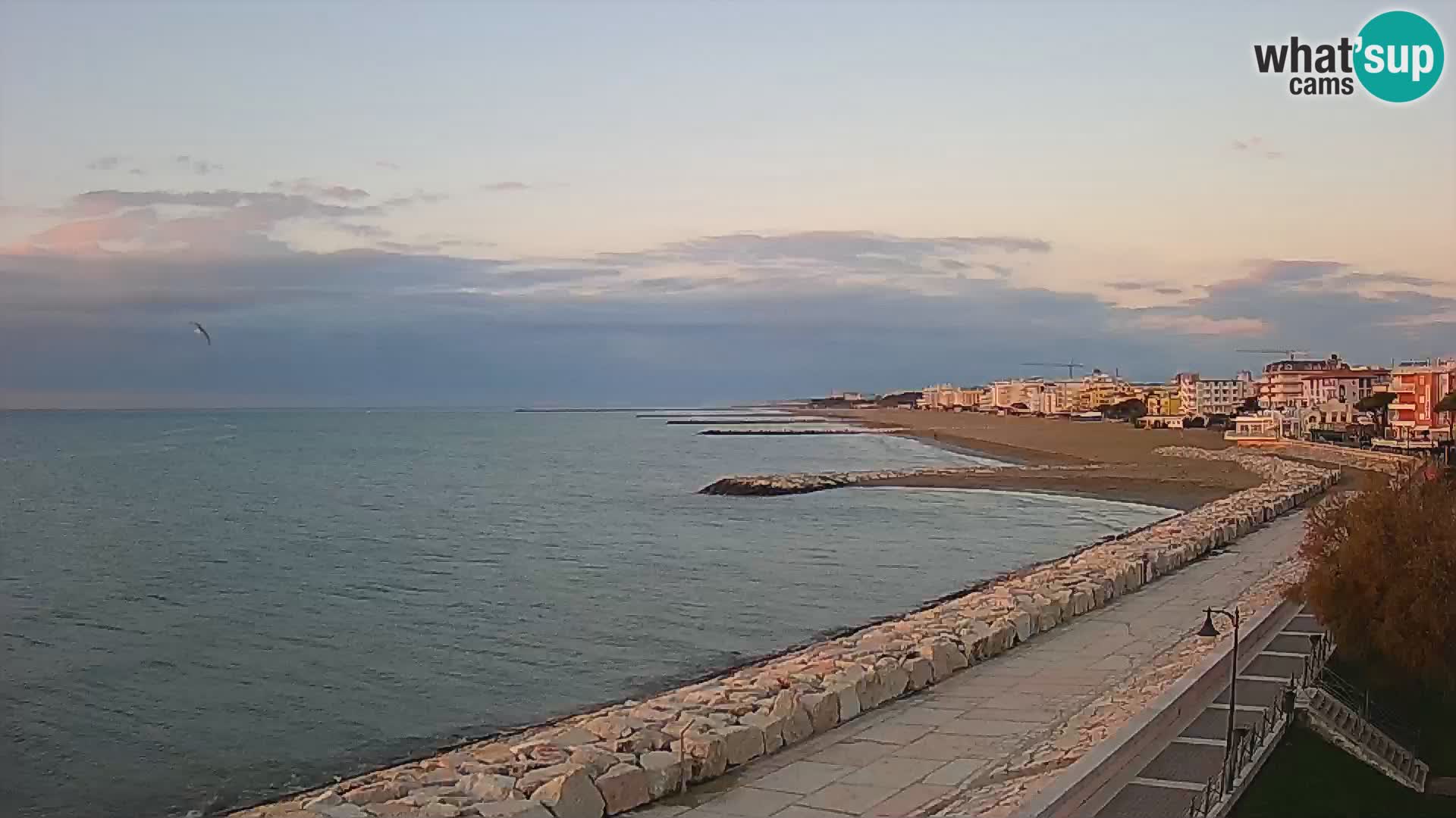 Webcam Caorle Ponente – Vista desde Marinai di Caorle