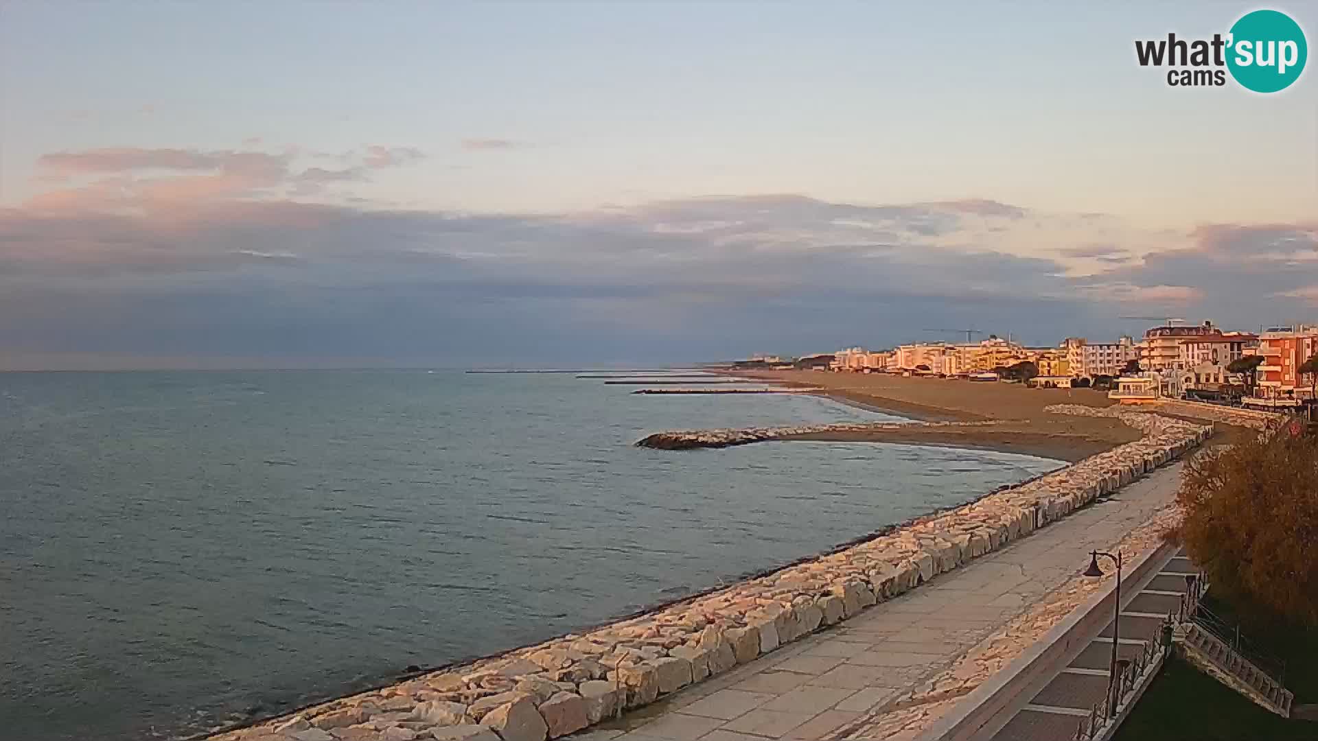 Webcam Caorle Ponente – panorama dall’ASS. Marinai di Caorle