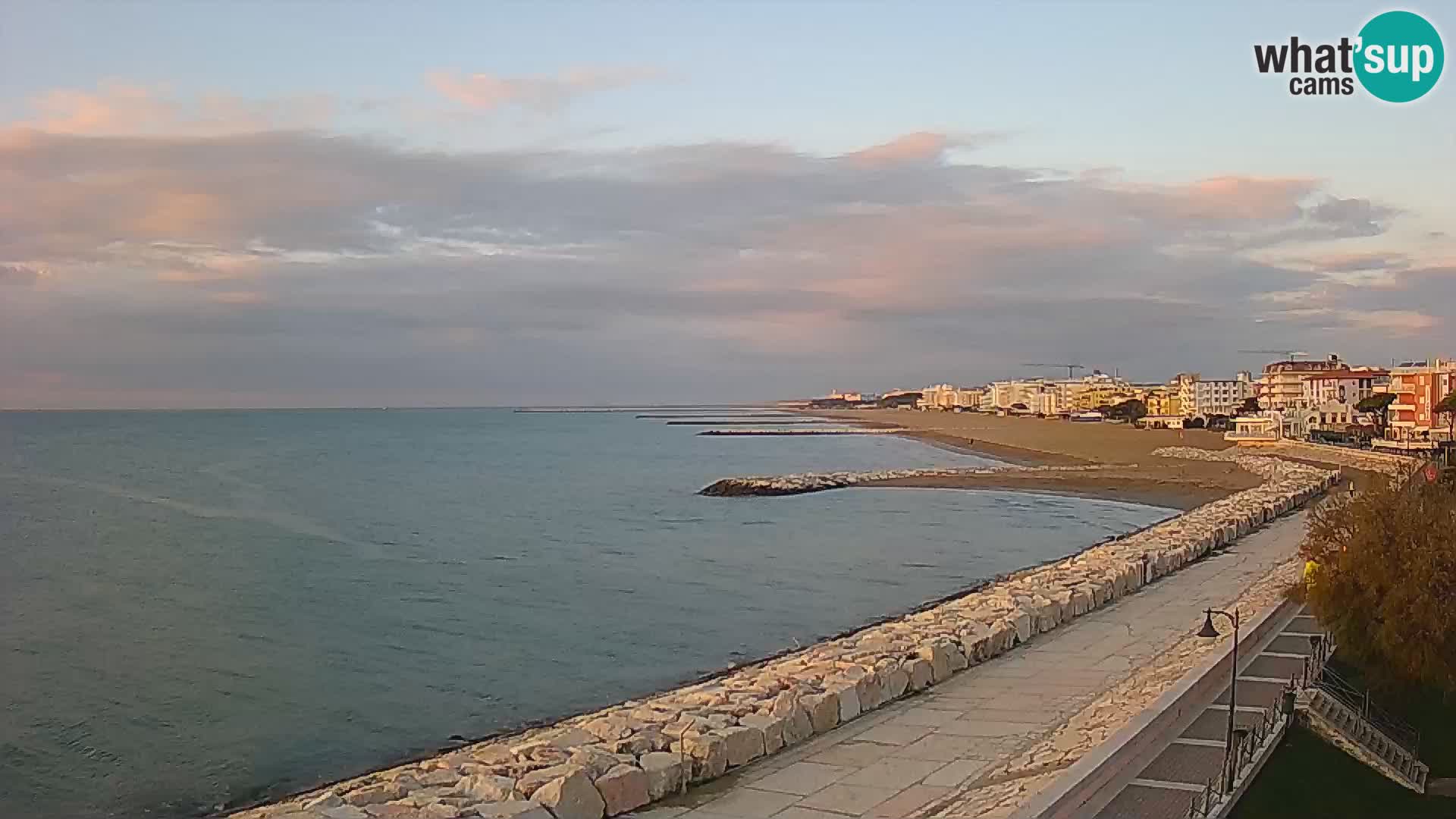 Webcam Caorle Ponente – Vista desde Marinai di Caorle