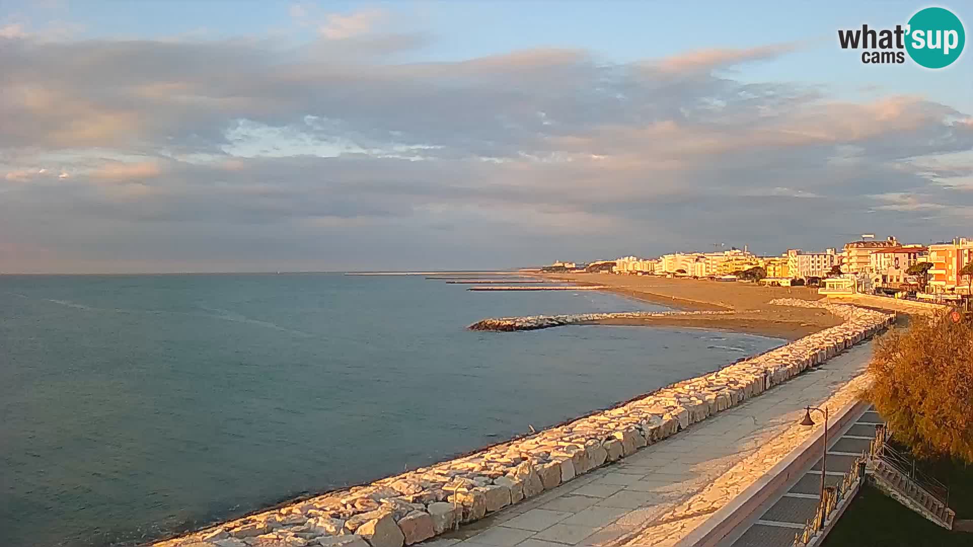 Kamera Caorle Ponente – Pogled iz “Marinai di Caorle”