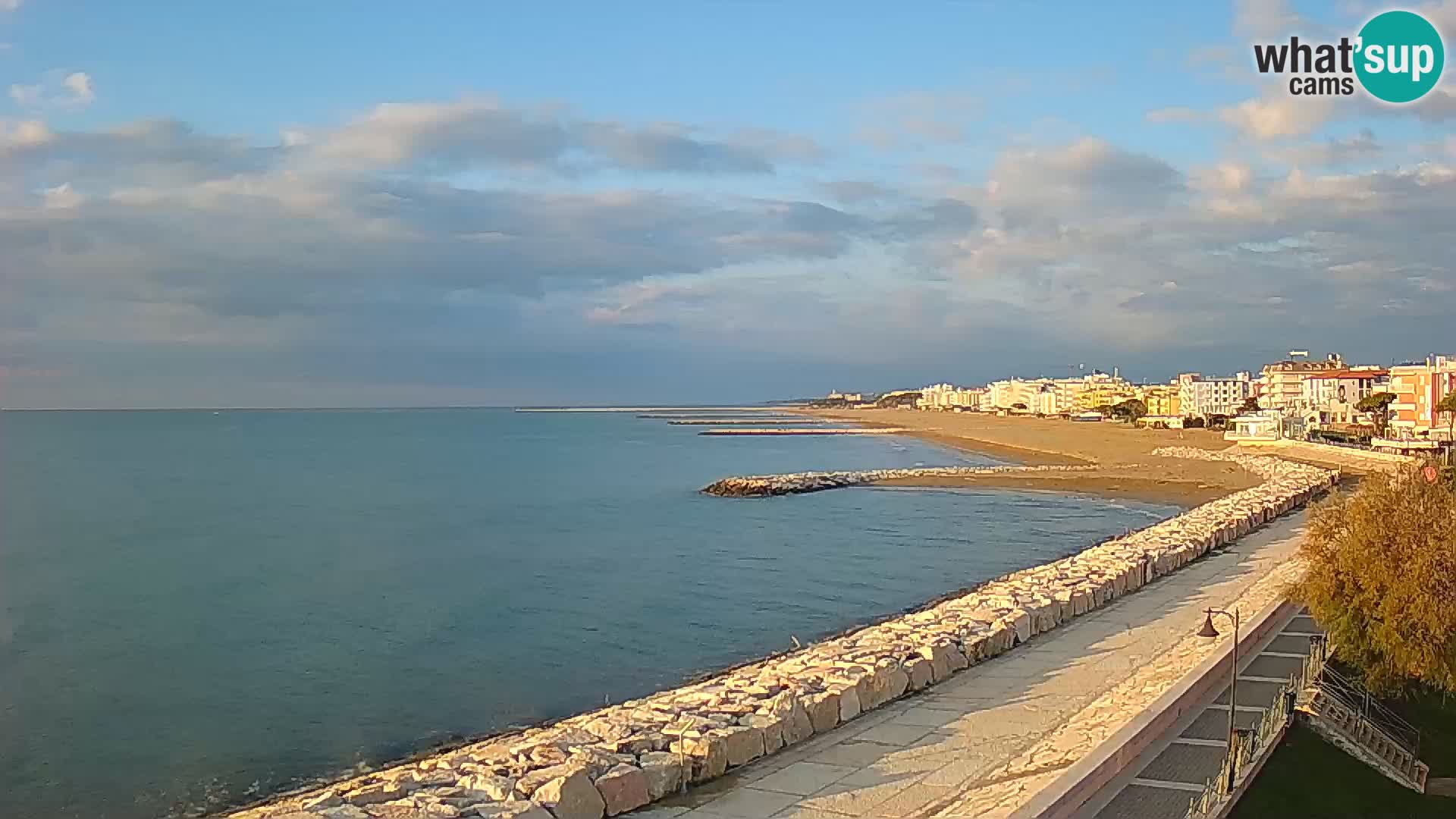 Webcam Caorle Ponente – Vista desde Marinai di Caorle