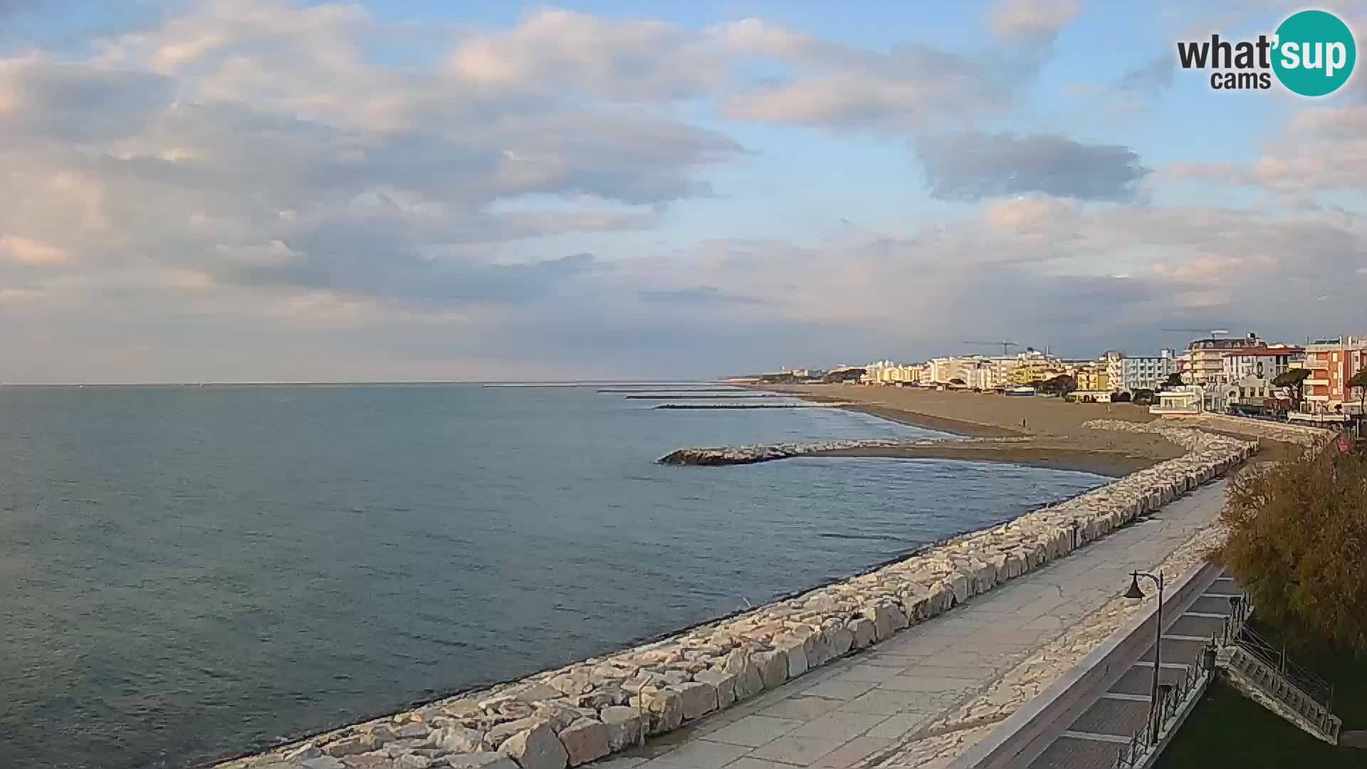 Webcam Caorle Ponente – View from Marinai di Caorle