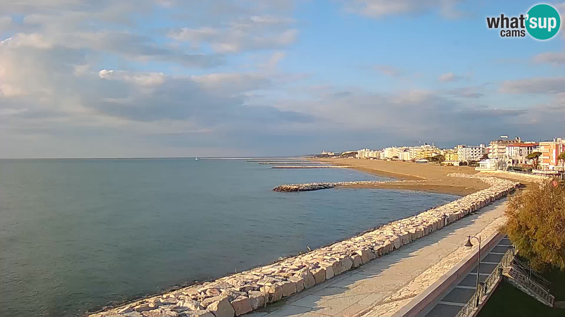 Kamera Caorle Ponente – Pogled iz “Marinai di Caorle”
