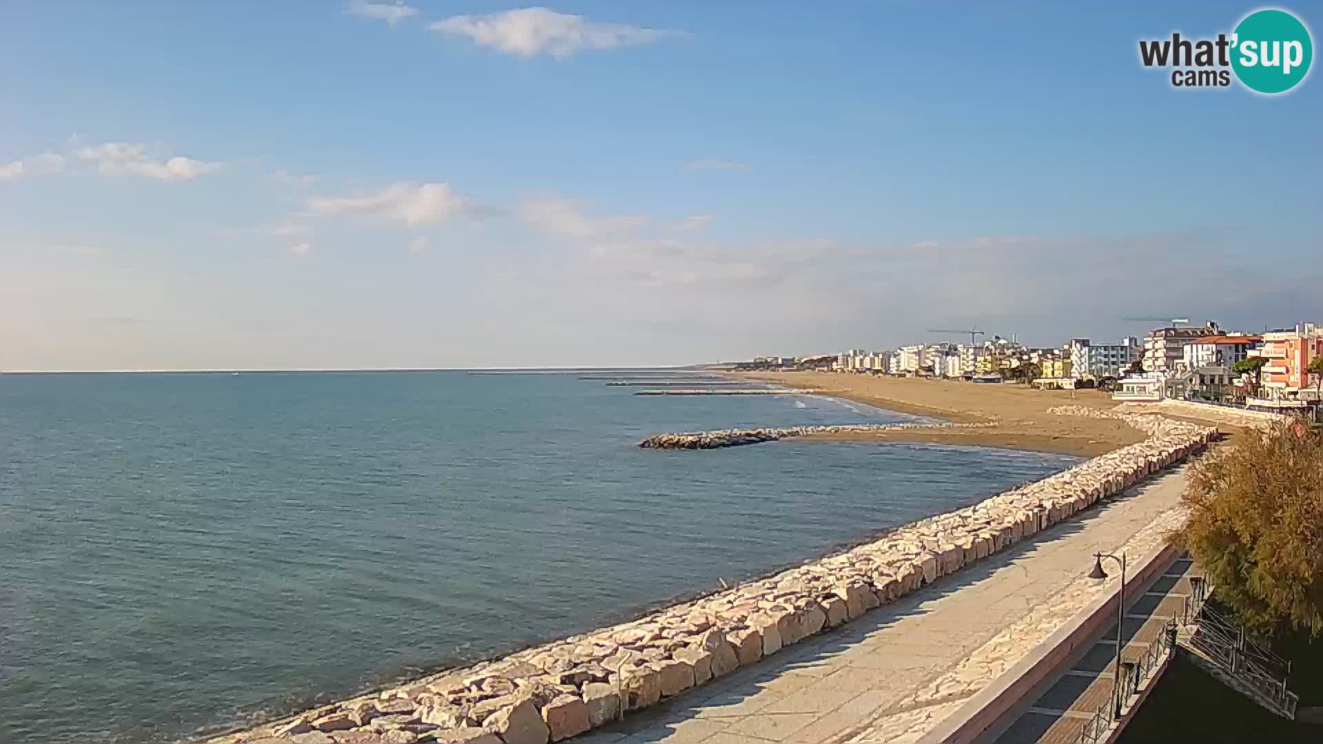 Webcam Caorle Ponente – View from Marinai di Caorle