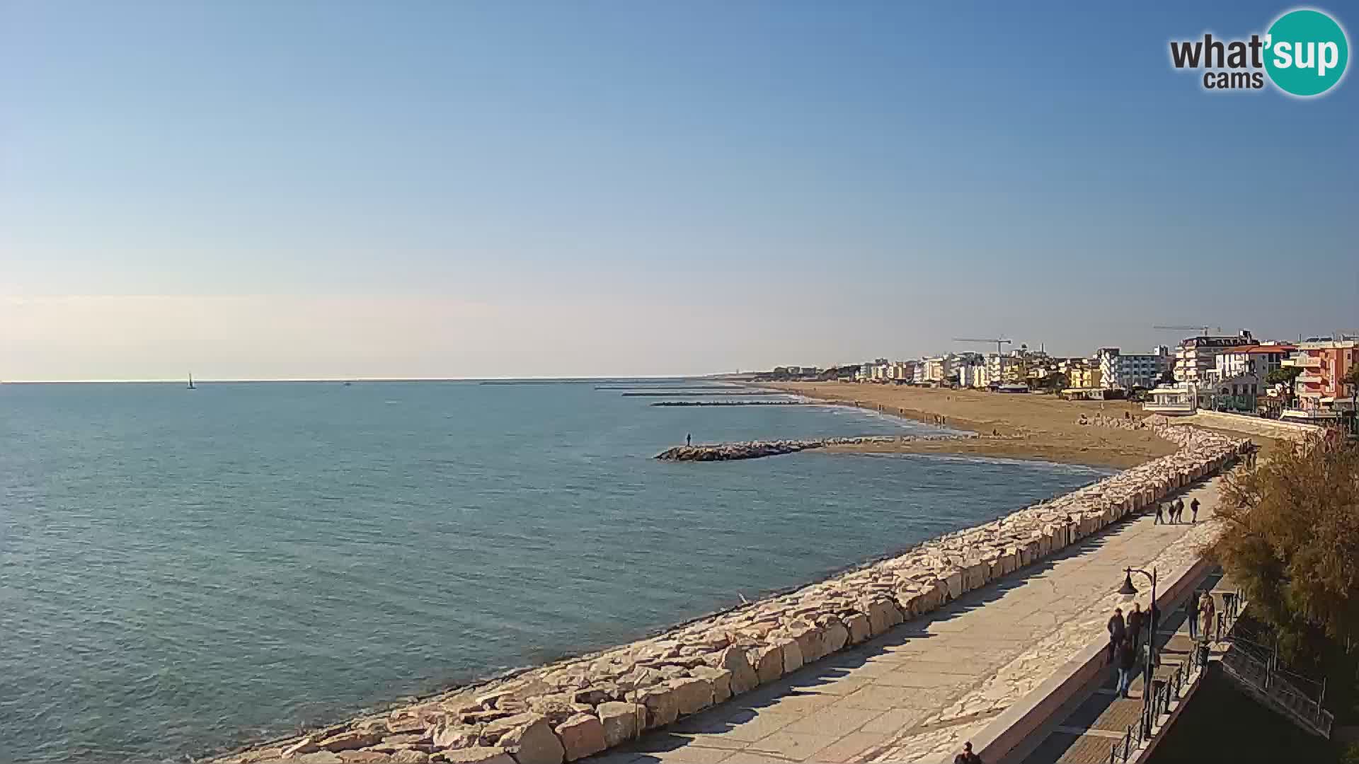 Webcam Caorle Ponente – Vista desde Marinai di Caorle