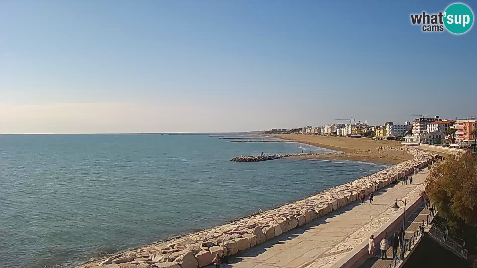 Webcam Caorle Ponente – panorama dall’ASS. Marinai di Caorle