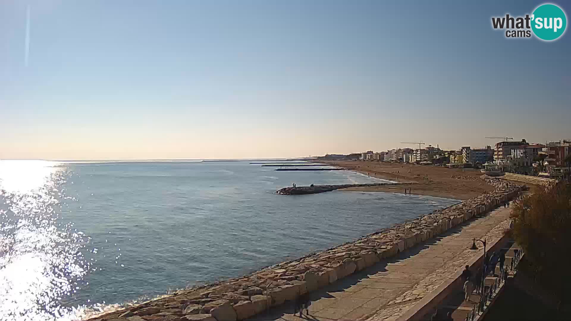 Kamera Caorle Ponente – Pogled iz “Marinai di Caorle”