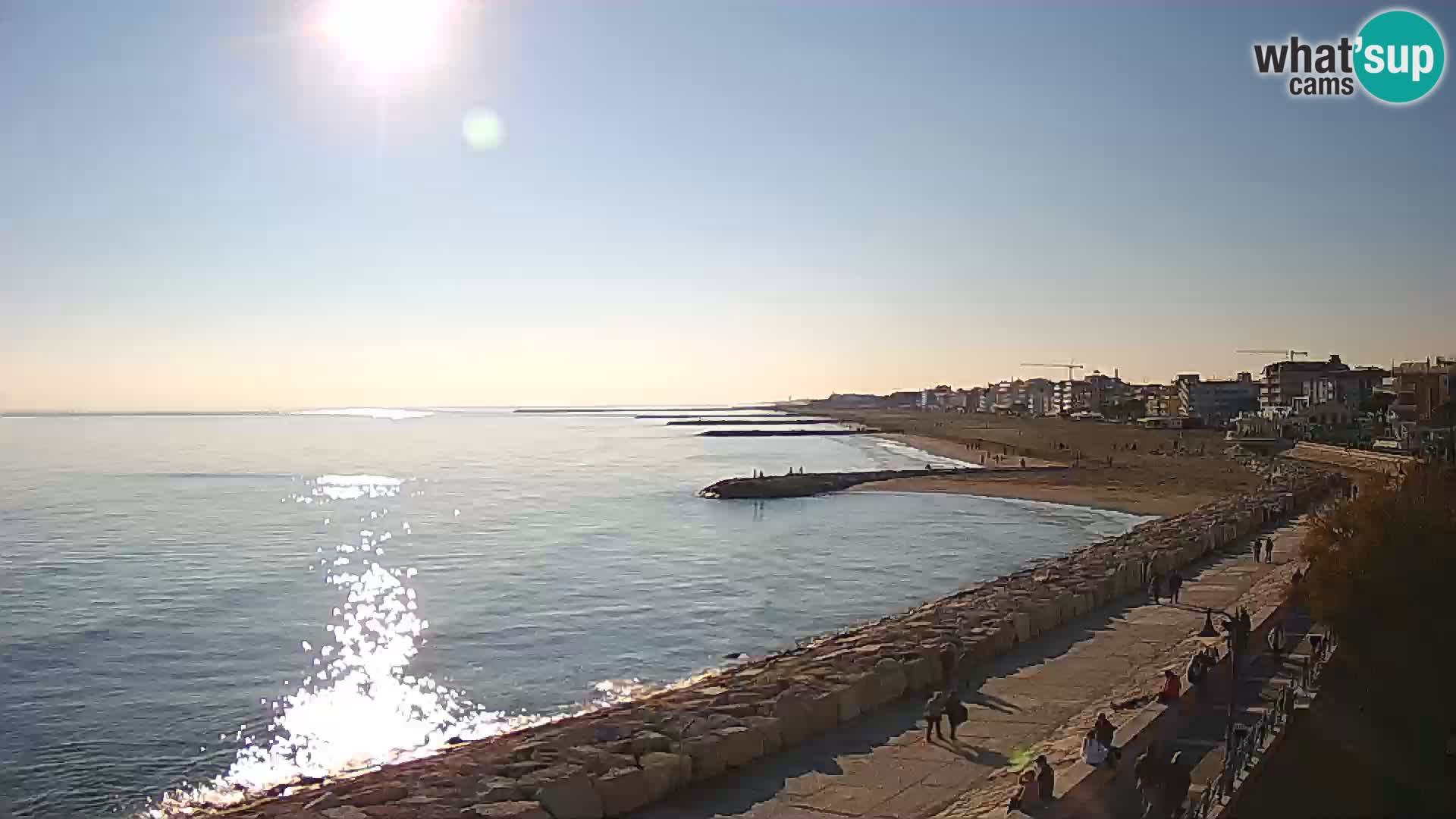 Webcam Caorle Ponente – Vista desde Marinai di Caorle