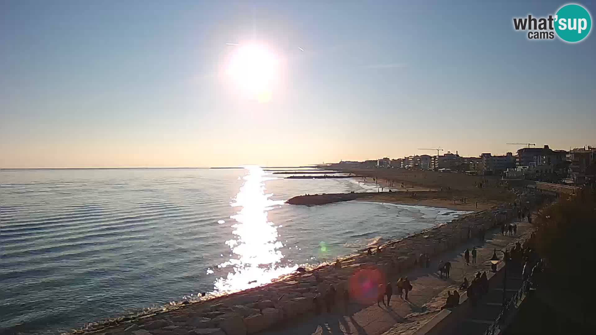 Webcam Caorle Ponente – panorama dall’ASS. Marinai di Caorle