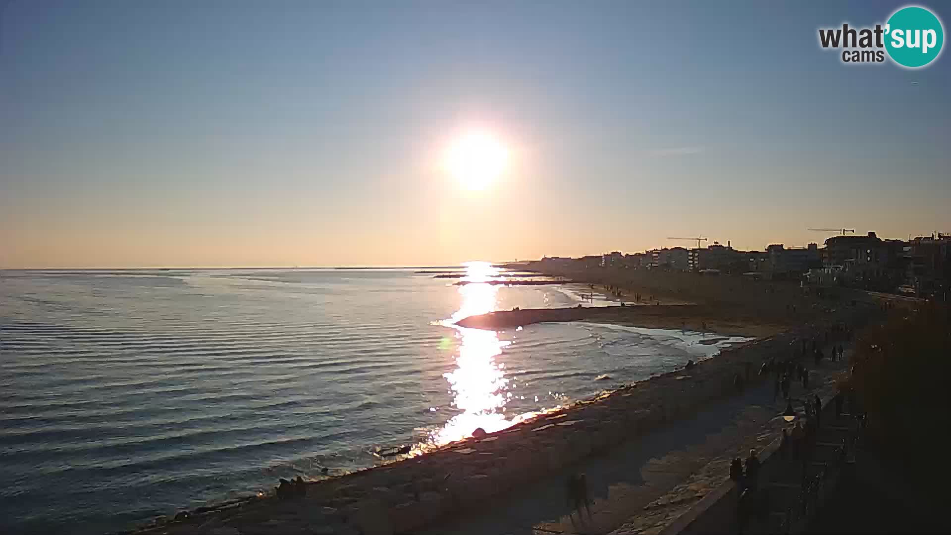 Kamera Caorle Ponente – Pogled iz “Marinai di Caorle”