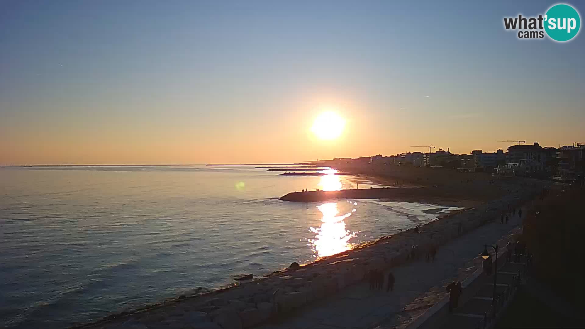 Webcam Caorle Ponente – Vista desde Marinai di Caorle