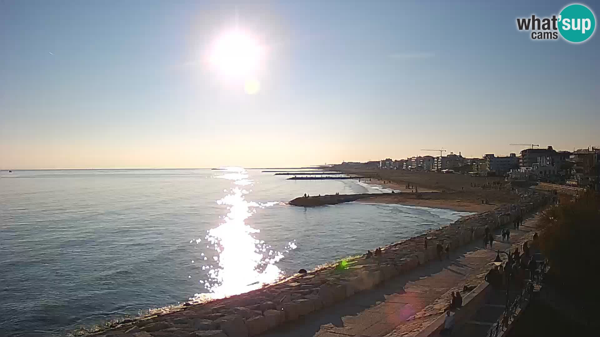 Webcam Caorle Ponente – panorama dall’ASS. Marinai di Caorle