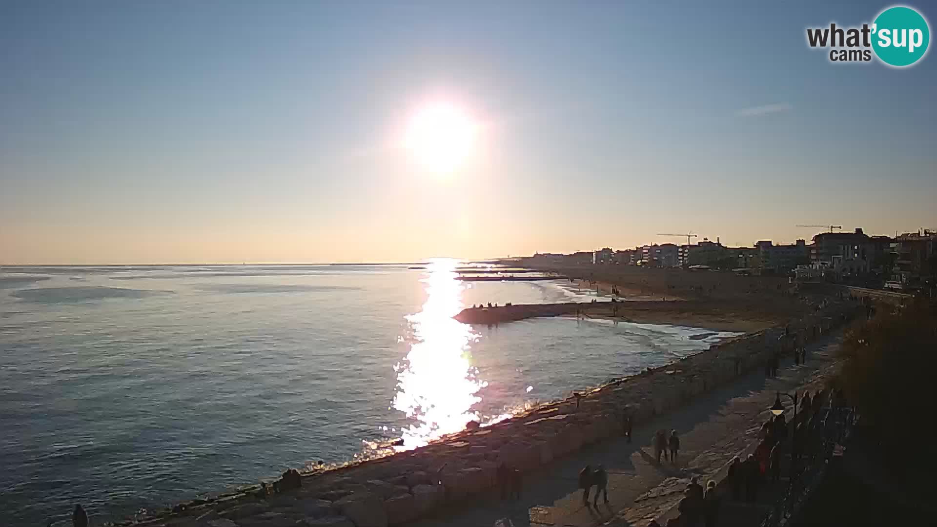 Kamera Caorle Ponente – Pogled iz “Marinai di Caorle”