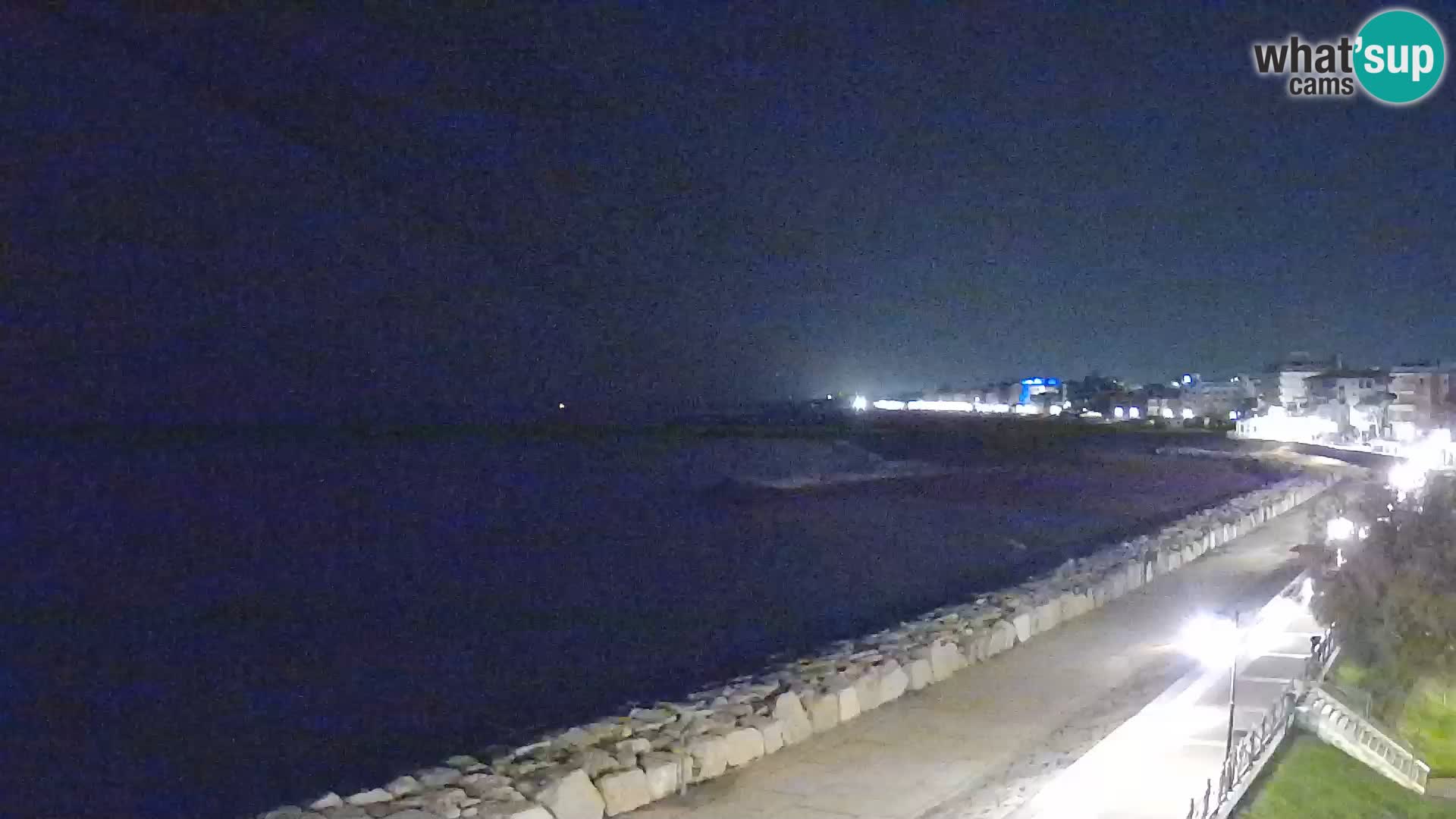 Webcam Caorle Ponente – Vue depuis les Marinai di Caorle