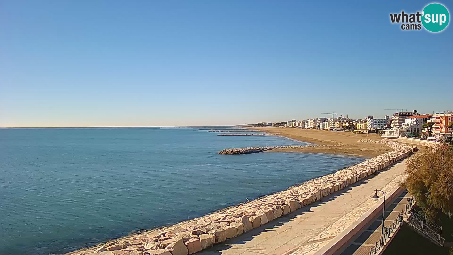 Webcam Caorle Ponente – panorama dall’ASS. Marinai di Caorle