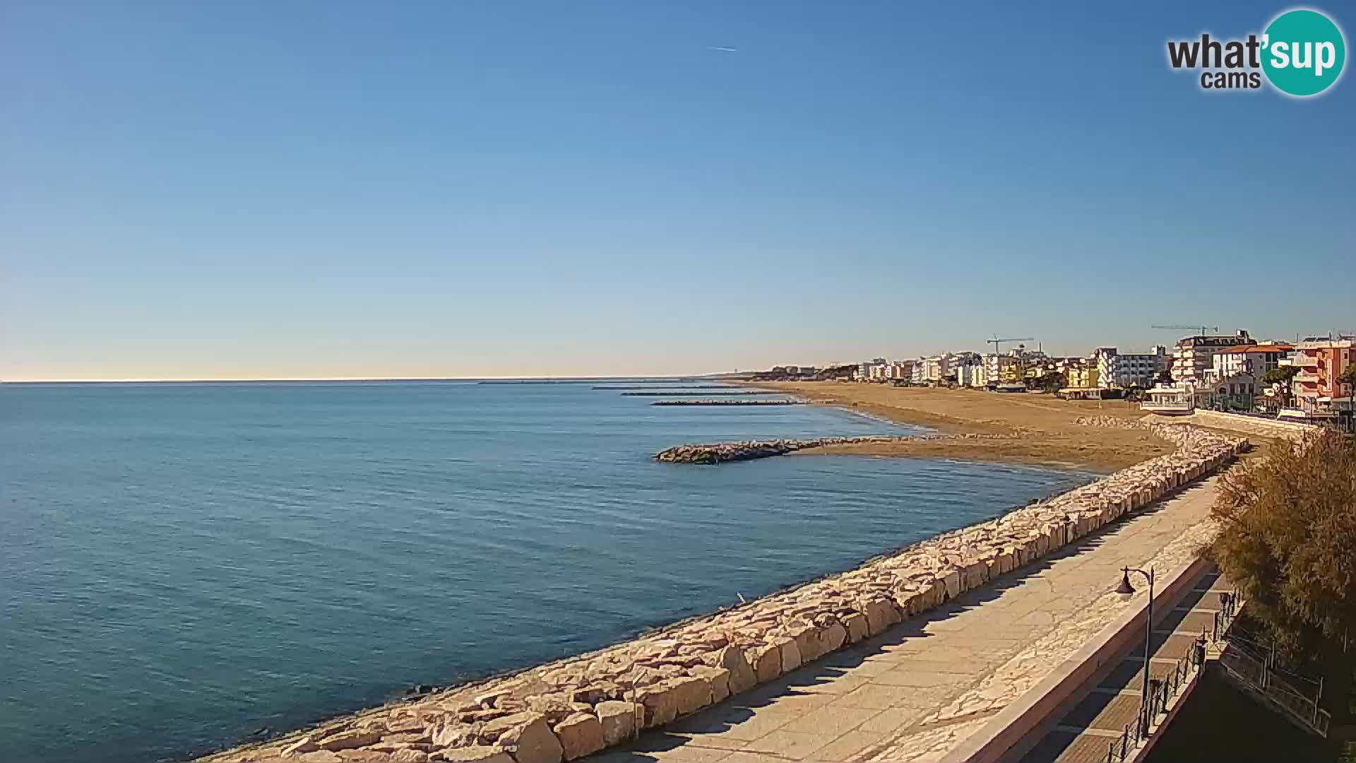 Webcam Caorle Ponente – Vista desde Marinai di Caorle