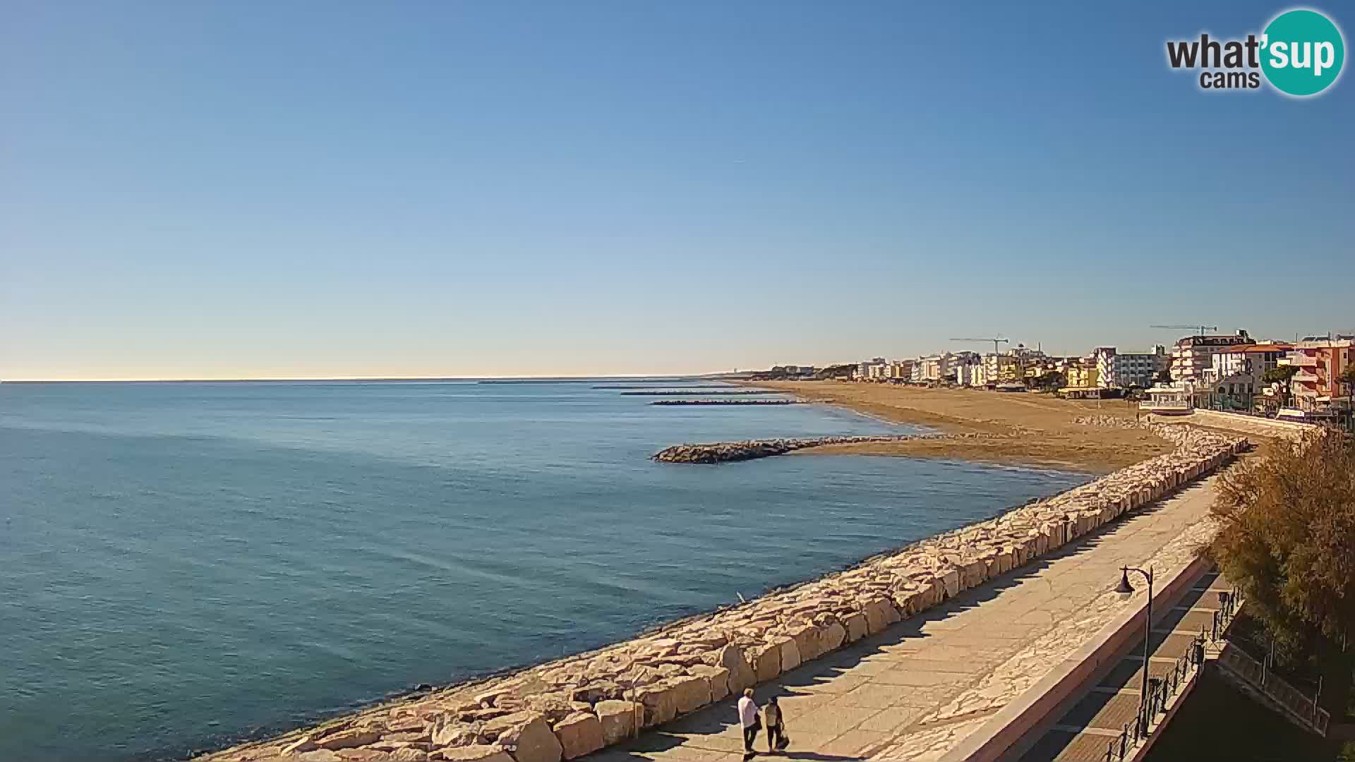Webcam Caorle Ponente – View from Marinai di Caorle