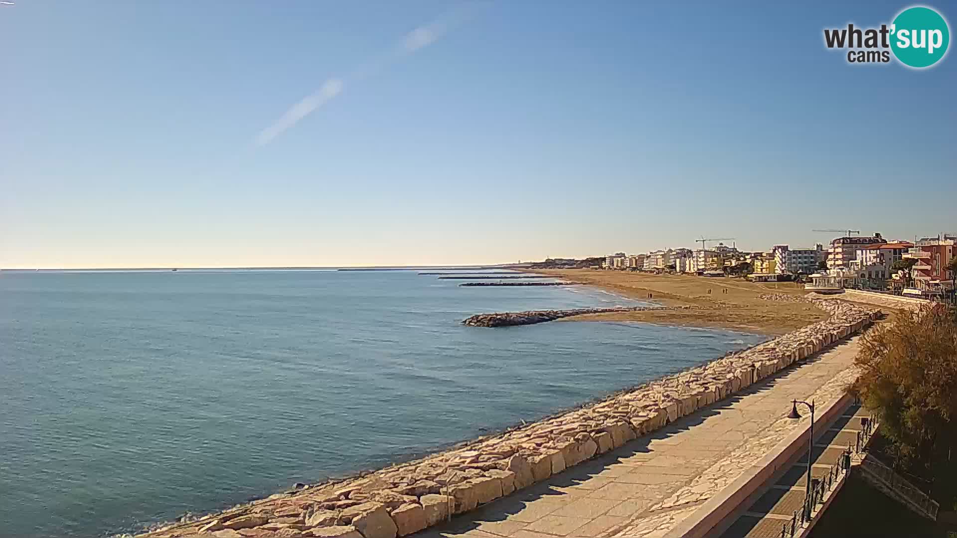 Webcam Caorle Ponente – View from Marinai di Caorle