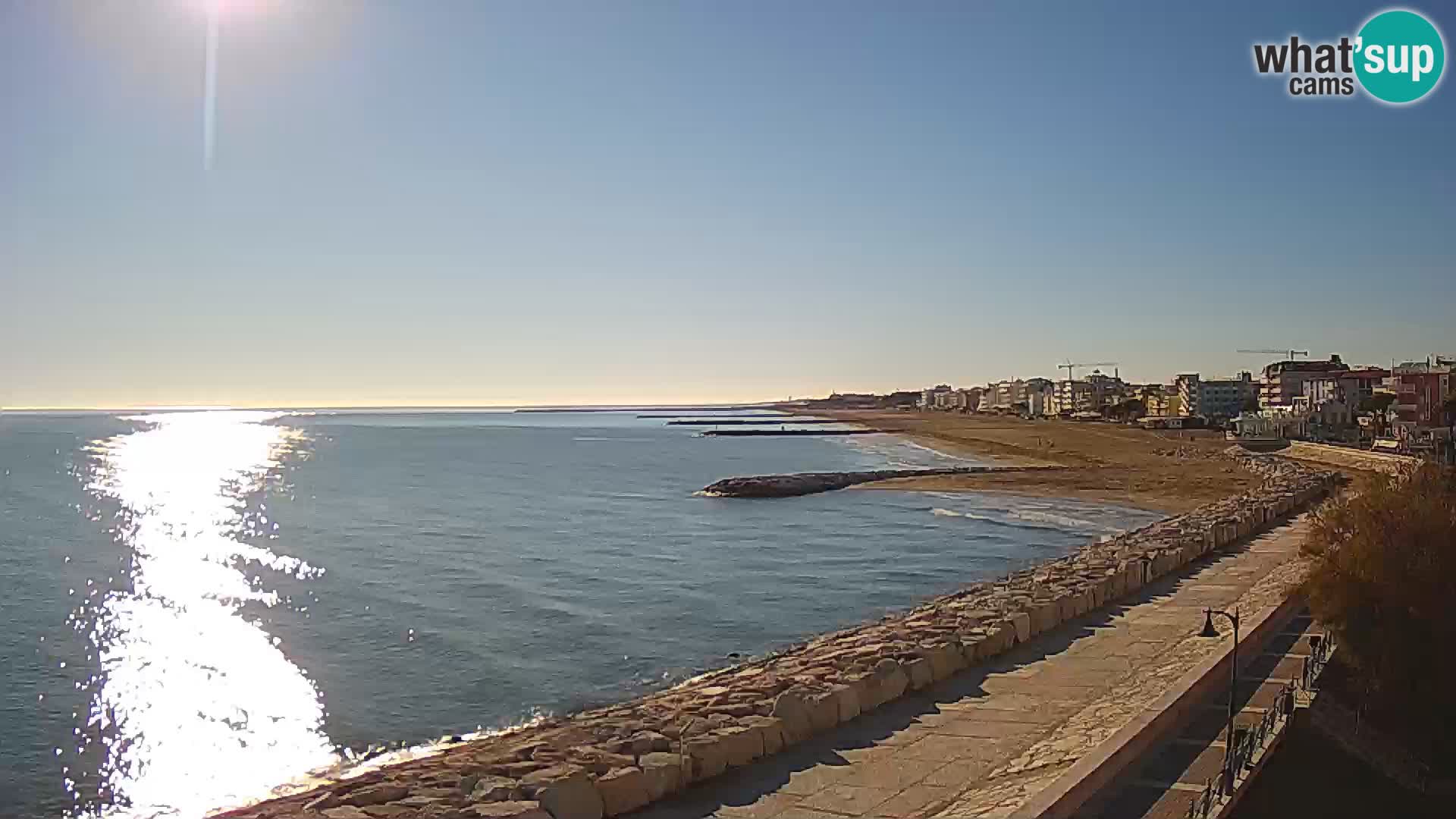 Webcam Caorle Ponente – View from Marinai di Caorle