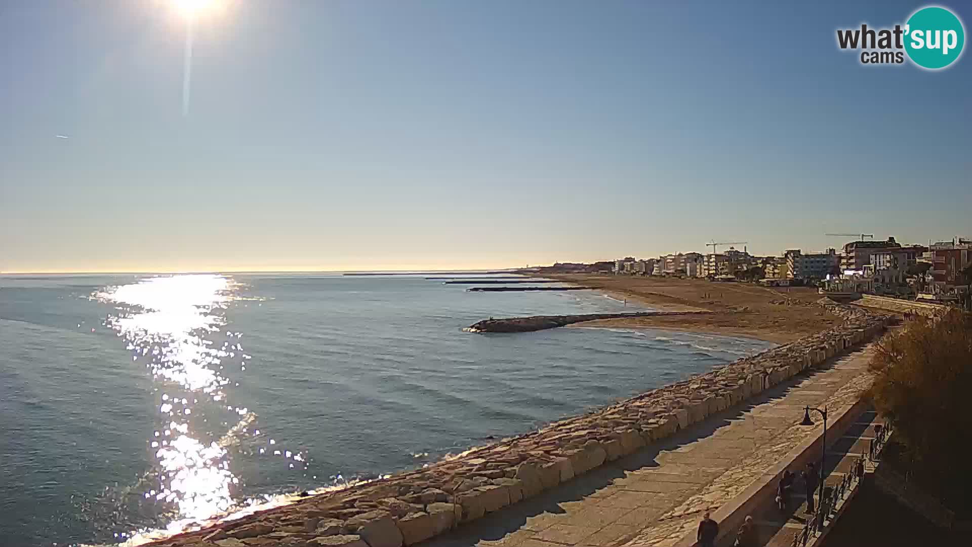 Kamera Caorle Ponente – Pogled iz “Marinai di Caorle”