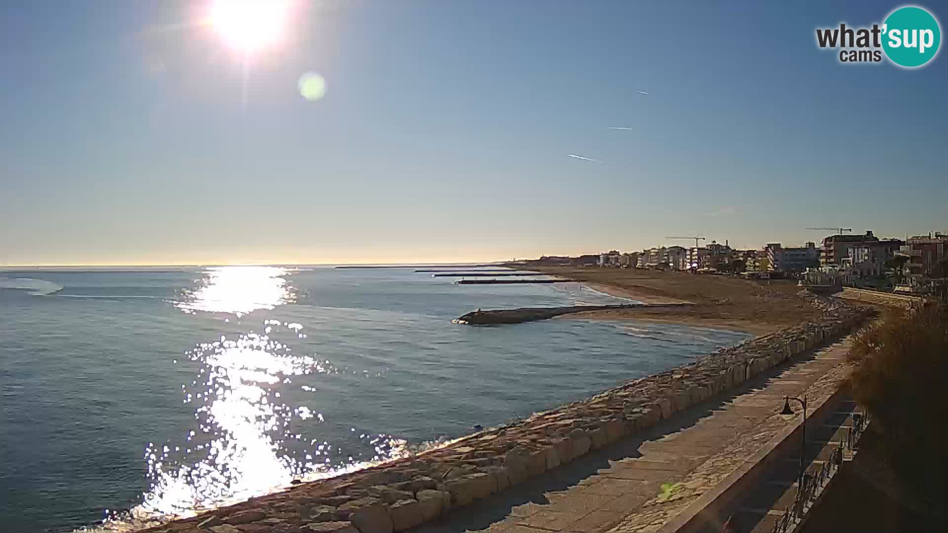Webcam Caorle Ponente – View from Marinai di Caorle