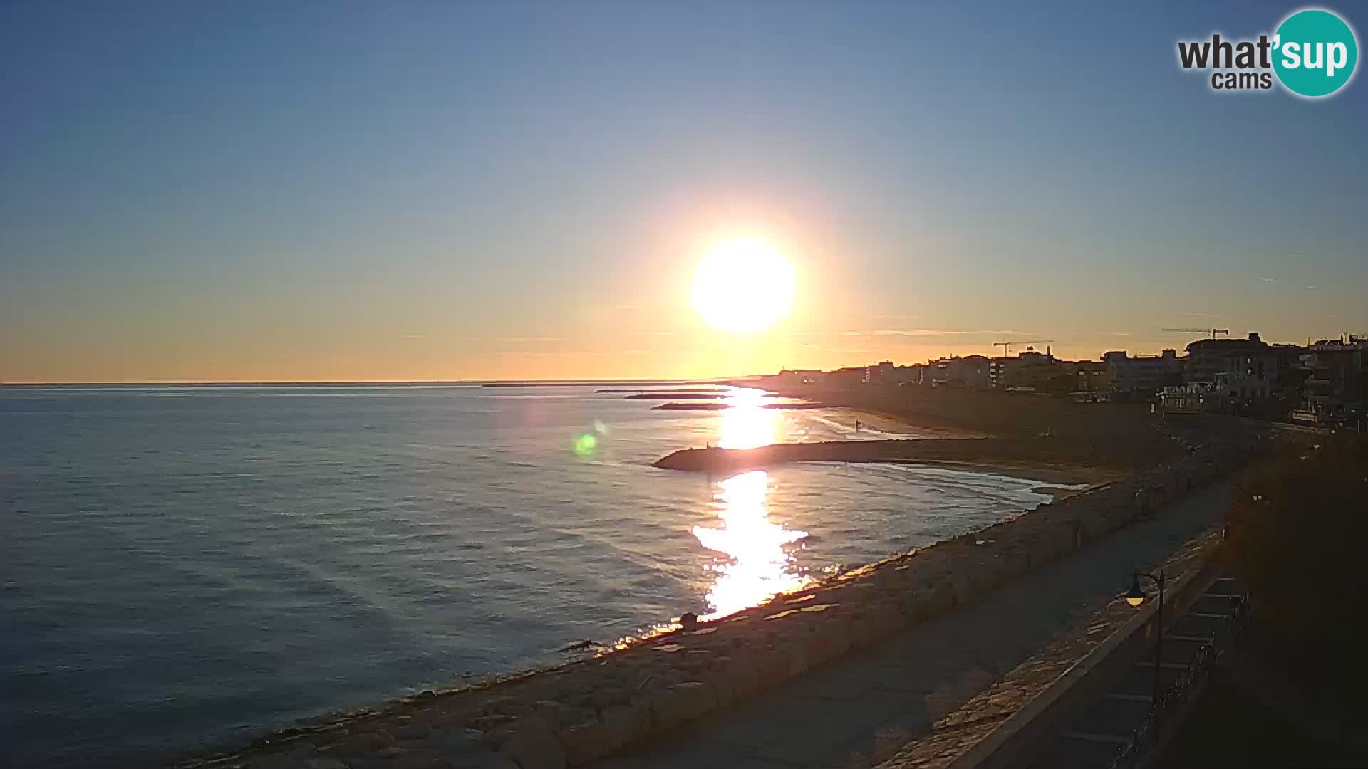 Webcam Caorle Ponente – panorama dall’ASS. Marinai di Caorle