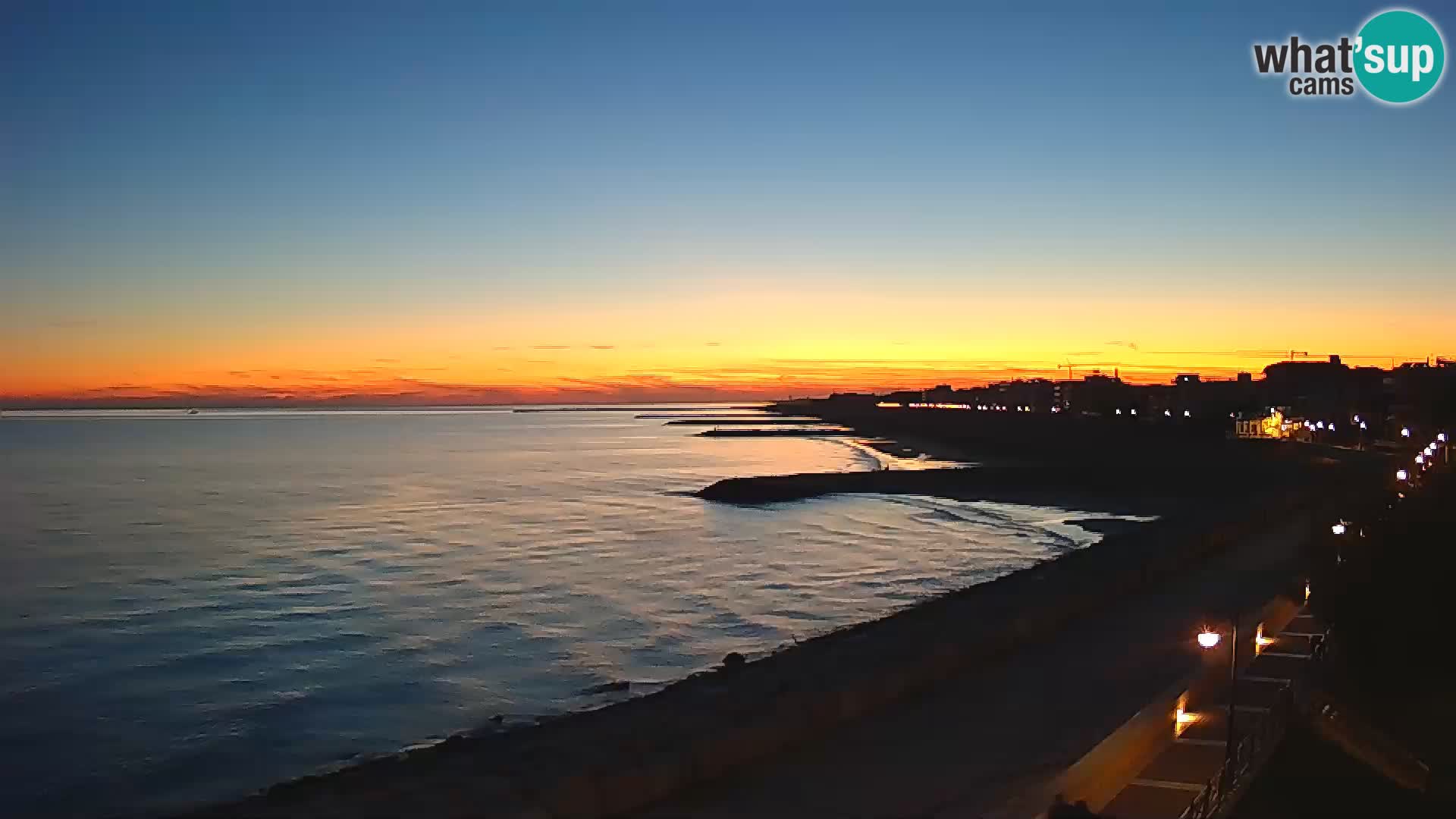 Webcam Caorle Ponente – View from Marinai di Caorle