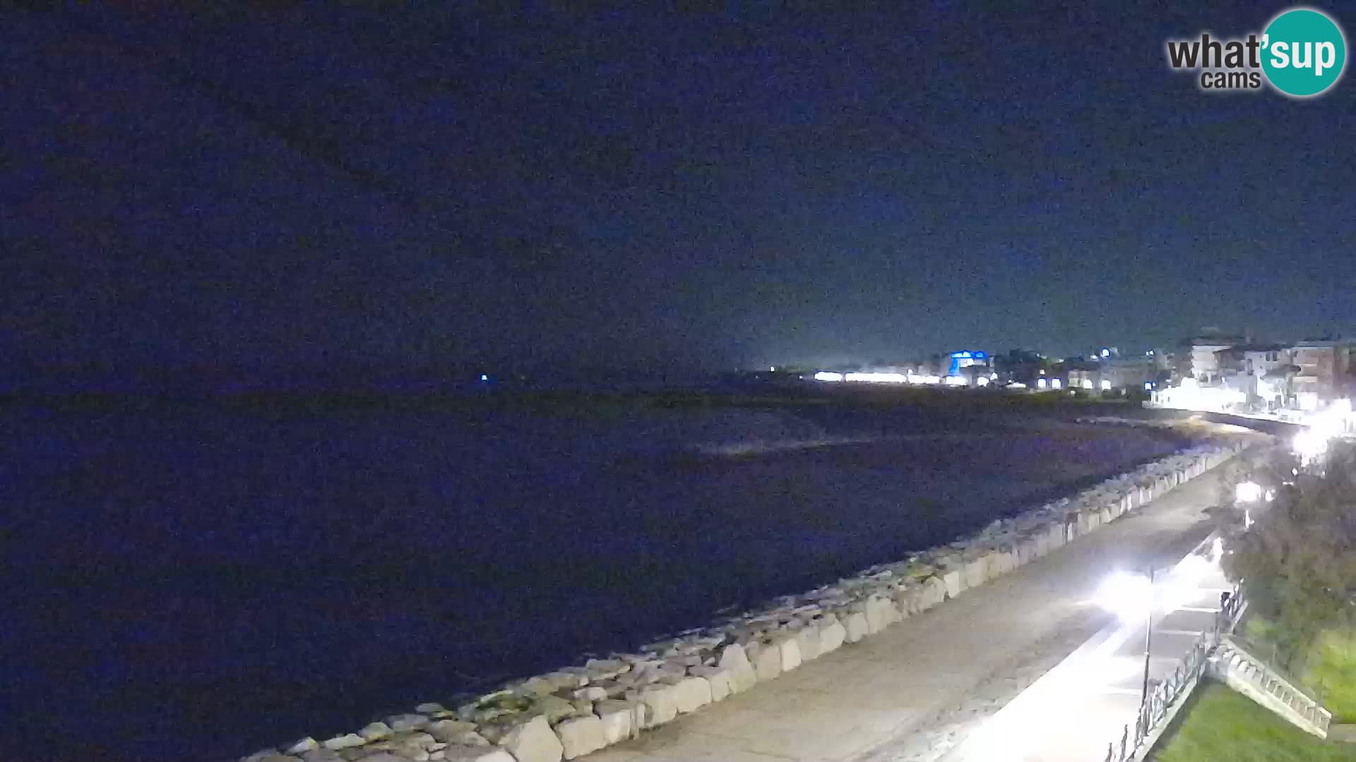 Webcam Caorle Ponente – Vue depuis les Marinai di Caorle