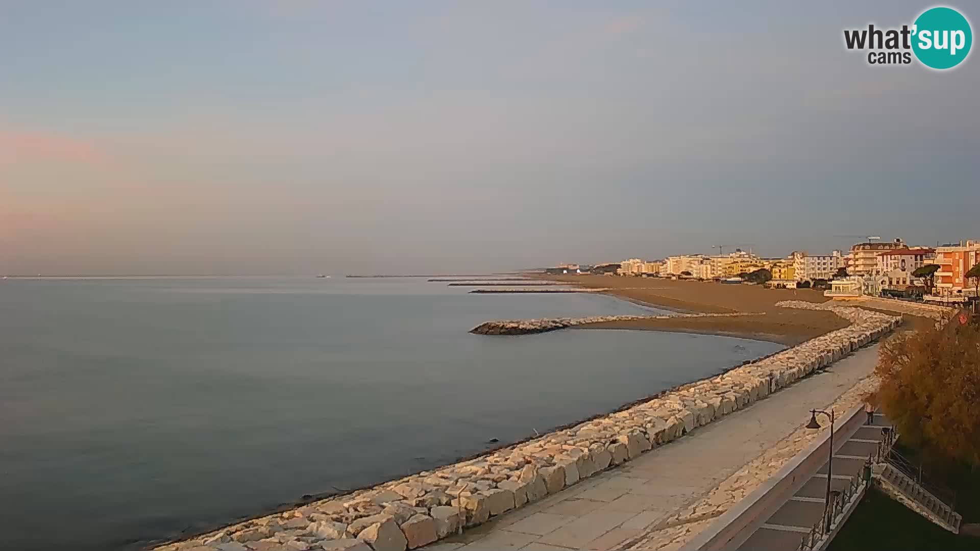 Webcam Caorle Ponente – Vista desde Marinai di Caorle