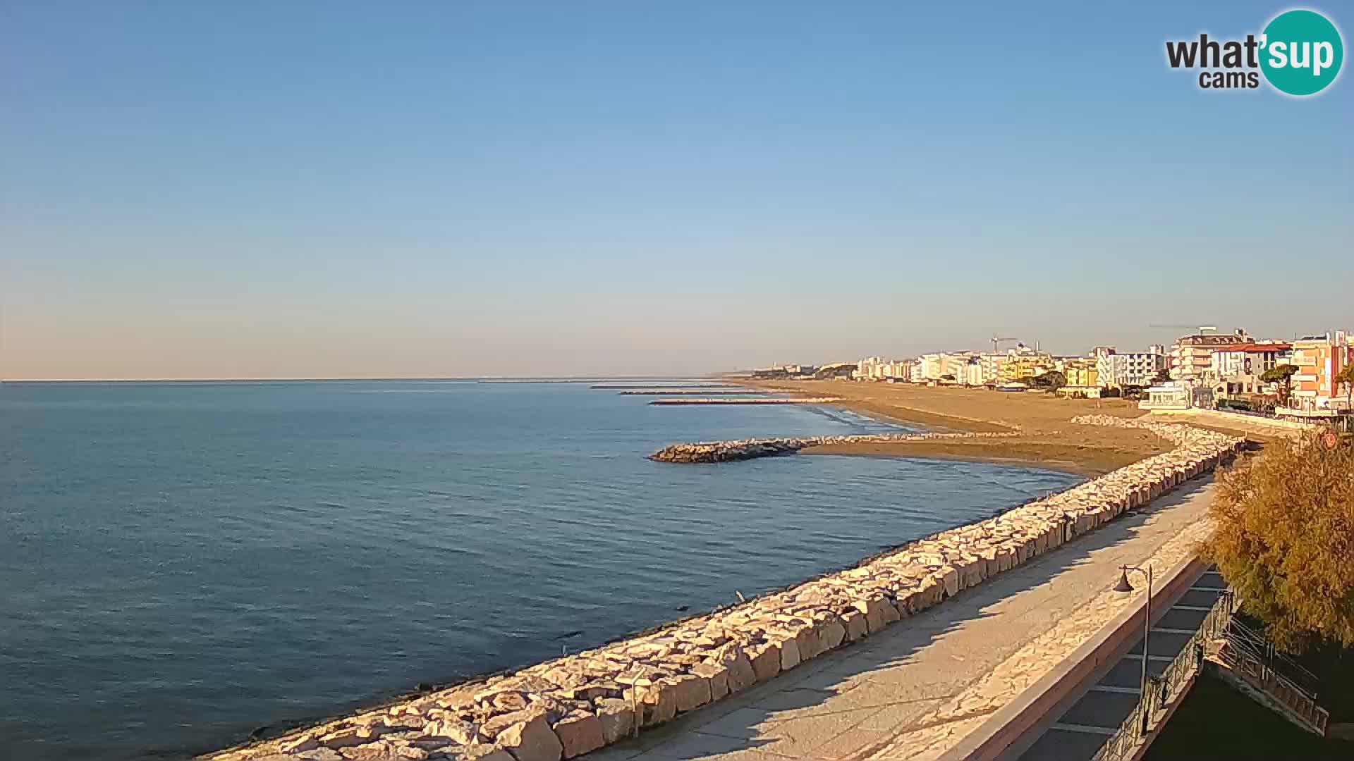 Webcam Caorle Ponente – Vista desde Marinai di Caorle
