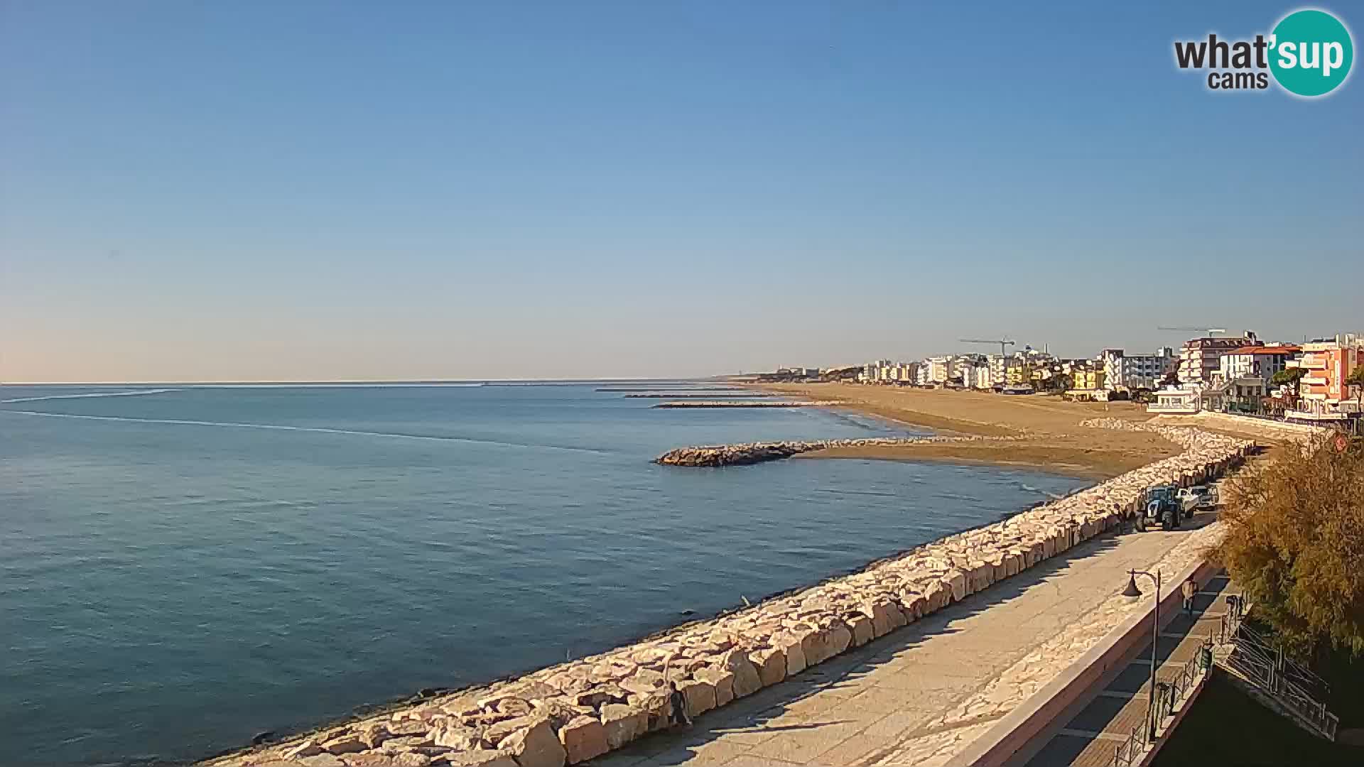 Webcam Caorle Ponente – panorama dall’ASS. Marinai di Caorle