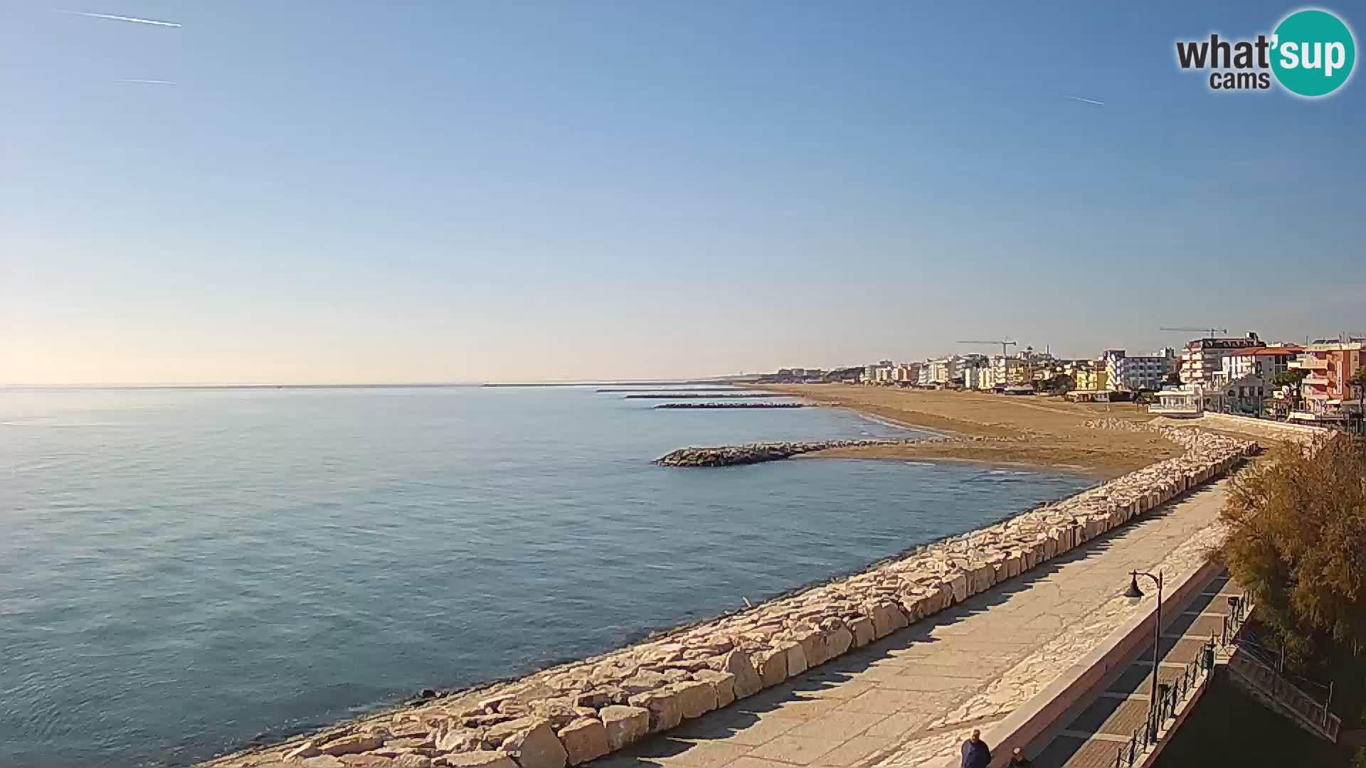 Webcam Caorle Ponente – panorama dall’ASS. Marinai di Caorle