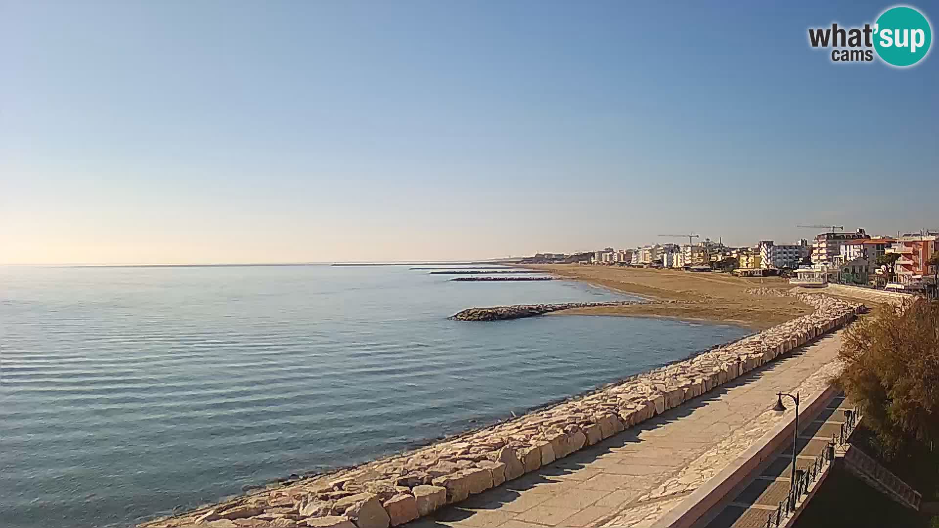 Webcam Caorle Ponente – panorama dall’ASS. Marinai di Caorle