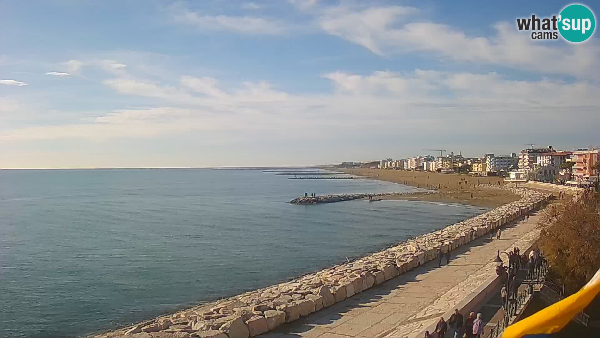 Kamera Caorle Ponente – Pogled iz “Marinai di Caorle”