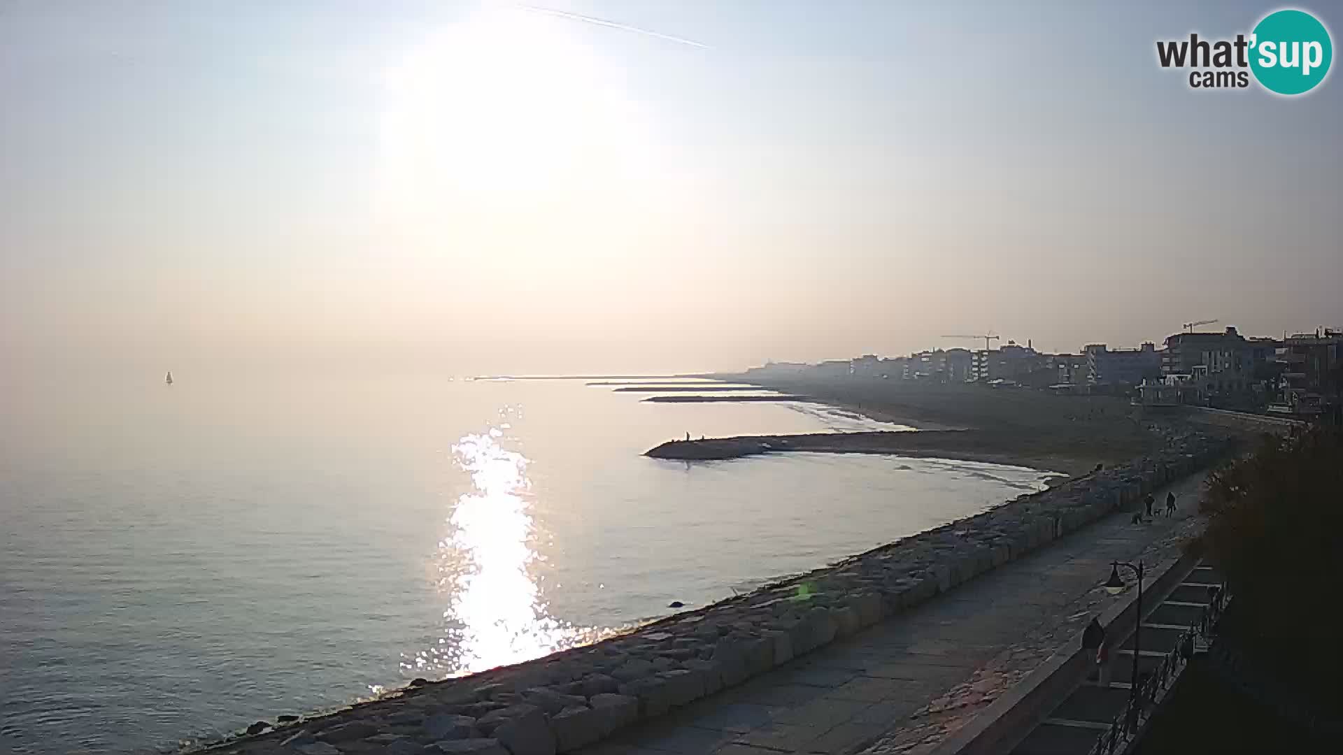 Webcam Caorle Ponente – View from Marinai di Caorle