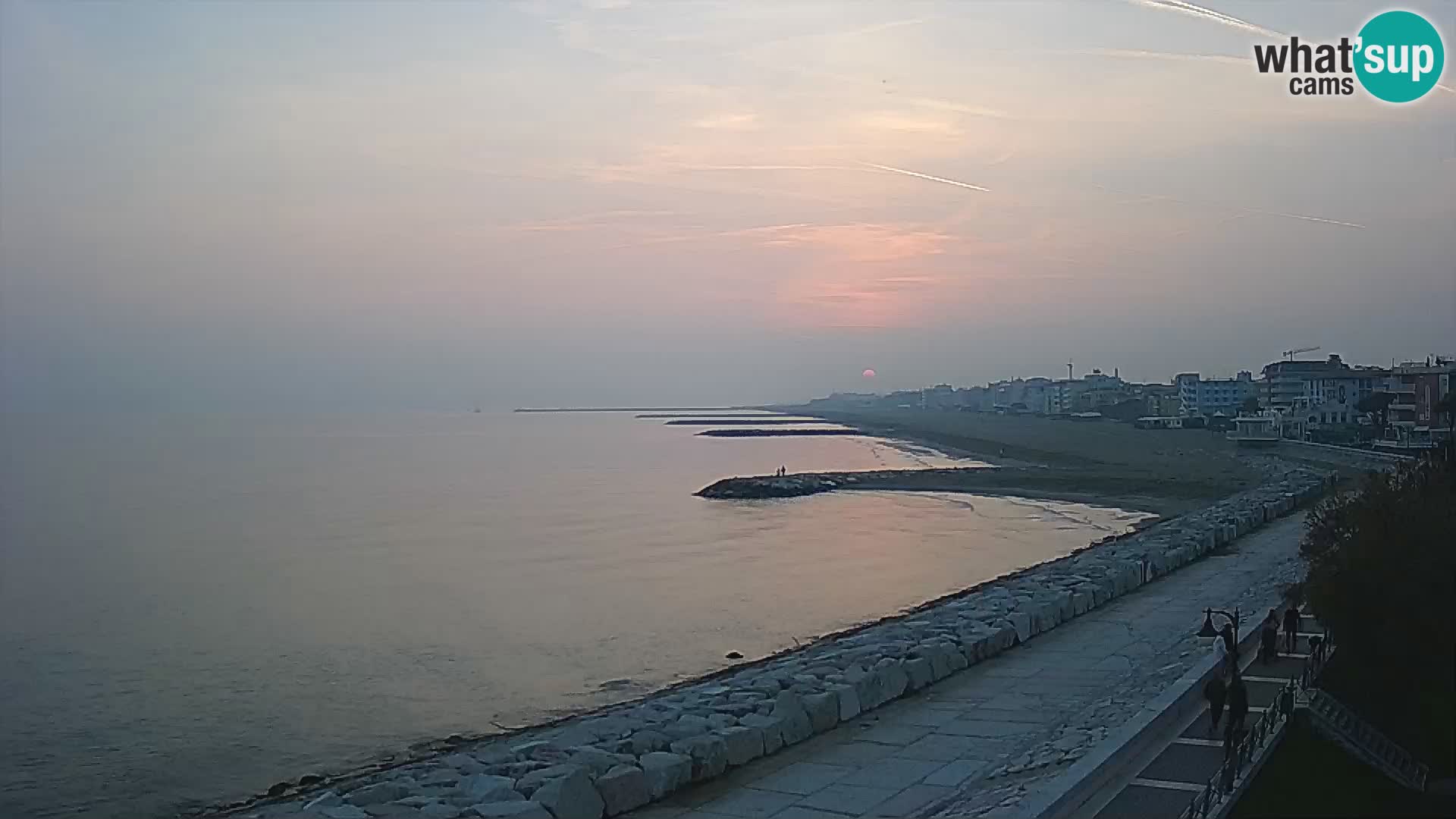 Webcam Caorle Ponente – View from Marinai di Caorle