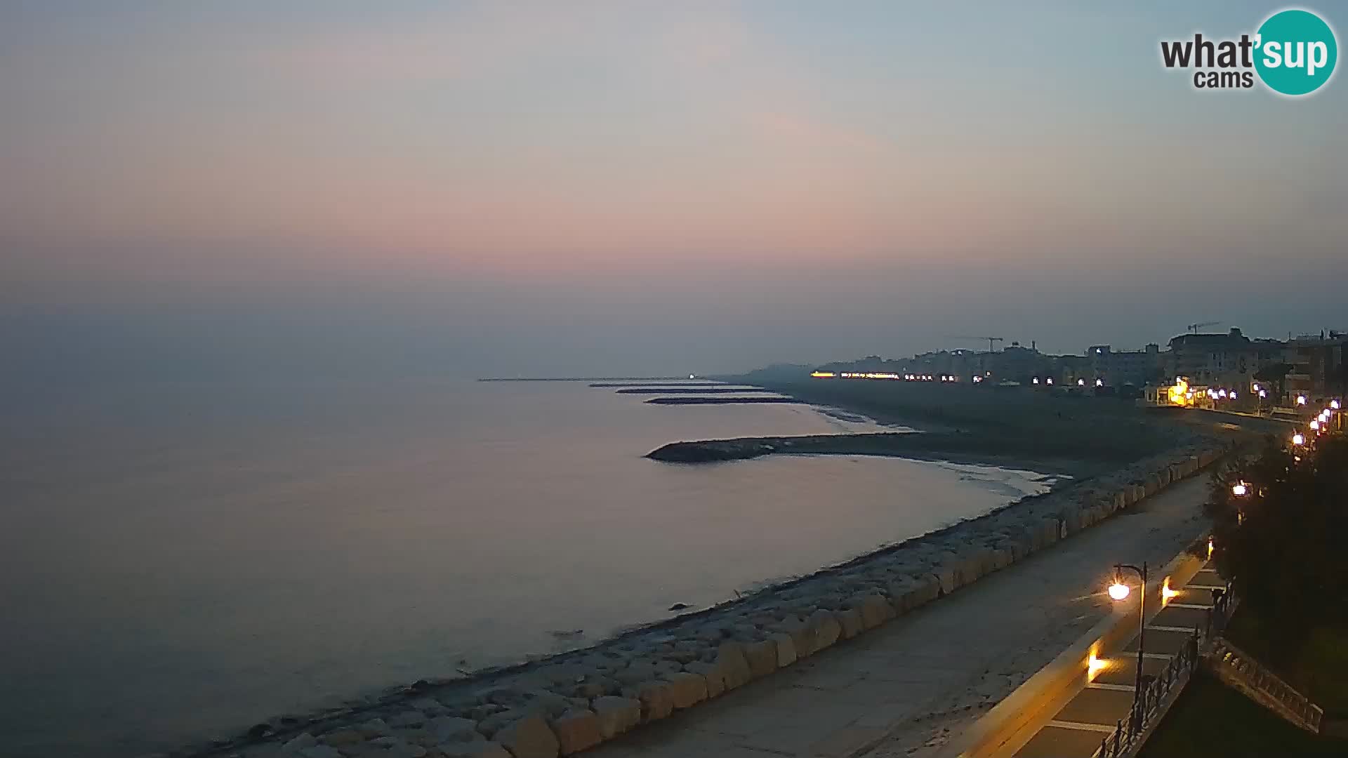 Webcam Caorle Ponente – Vista desde Marinai di Caorle