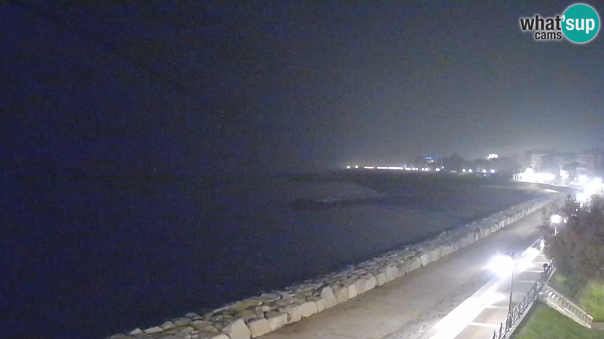 Webcam Caorle Ponente – Blick von Marinai di Caorle