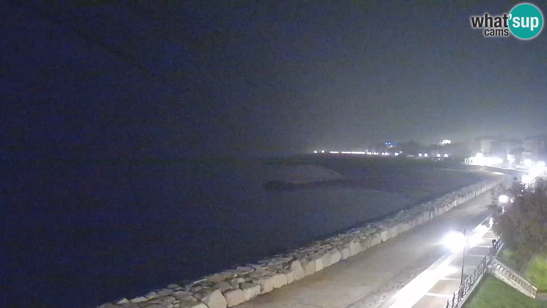 Webcam Caorle Ponente – Vue depuis les Marinai di Caorle