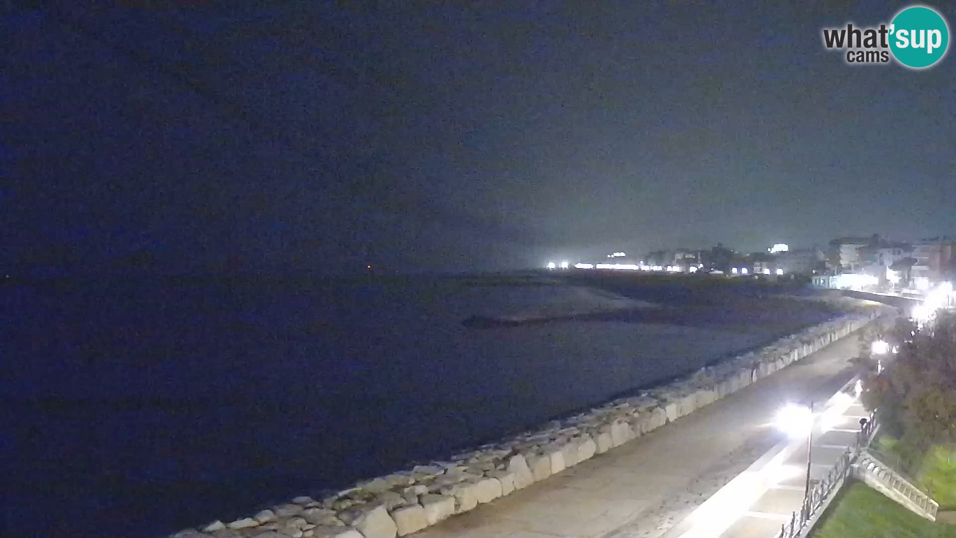 Webcam Caorle Ponente – Blick von Marinai di Caorle