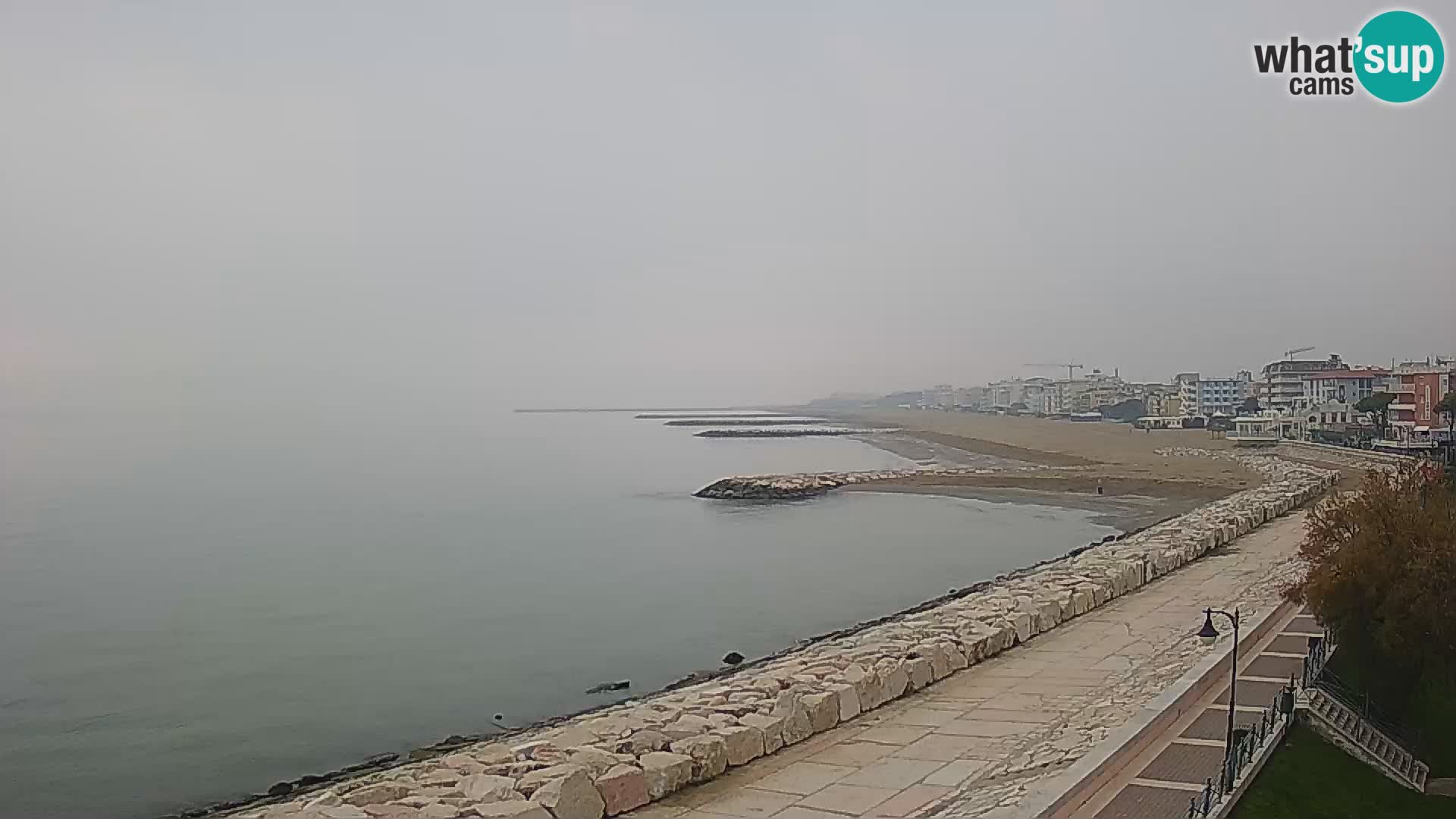 Webcam Caorle Ponente – Blick von Marinai di Caorle