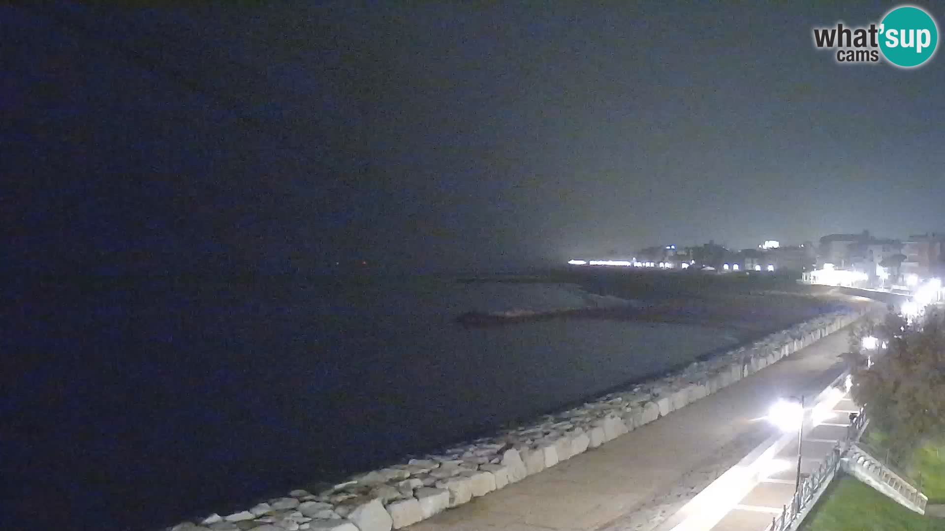 Webcam Caorle Ponente – Vue depuis les Marinai di Caorle