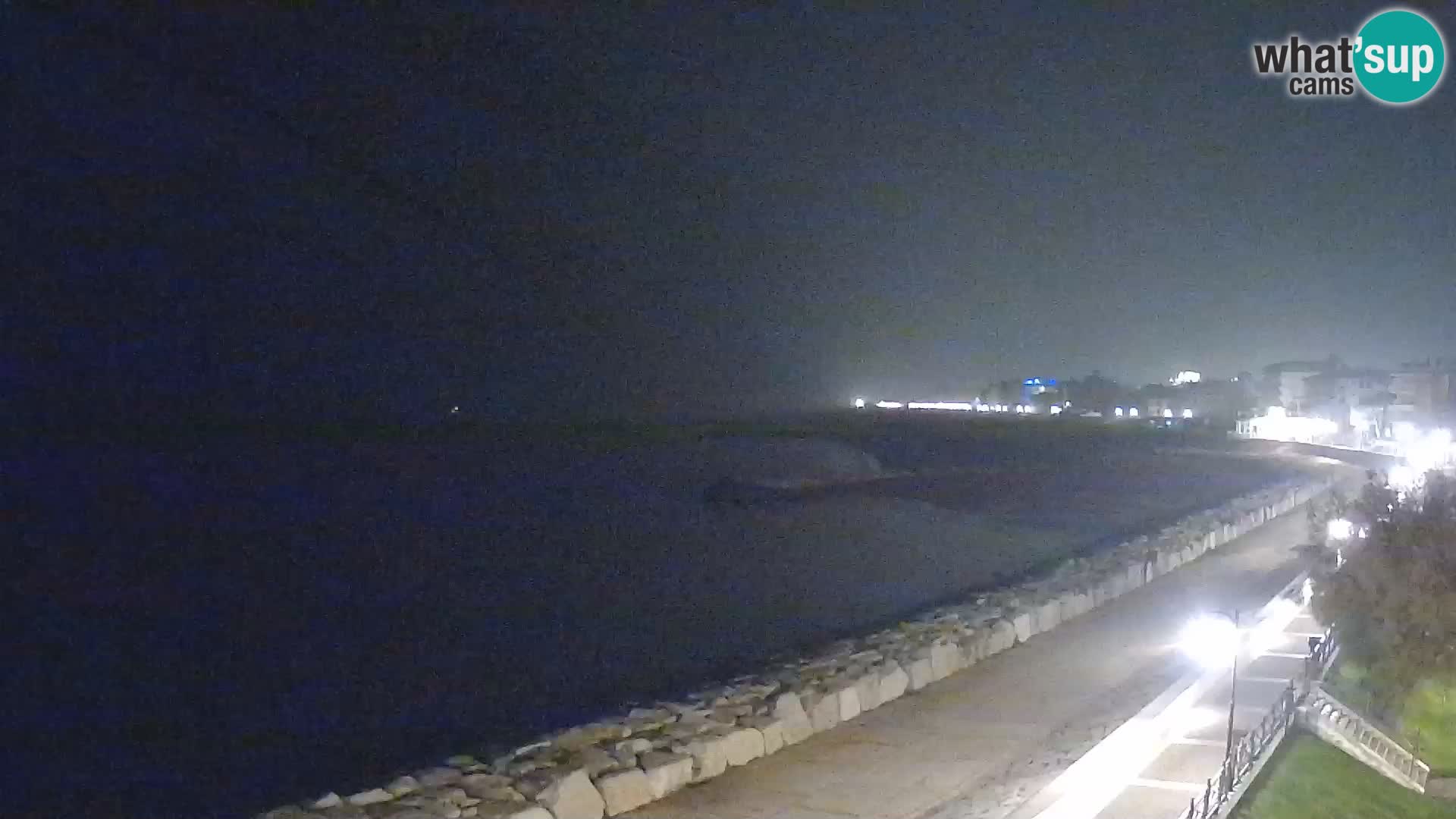 Webcam Caorle Ponente – Blick von Marinai di Caorle