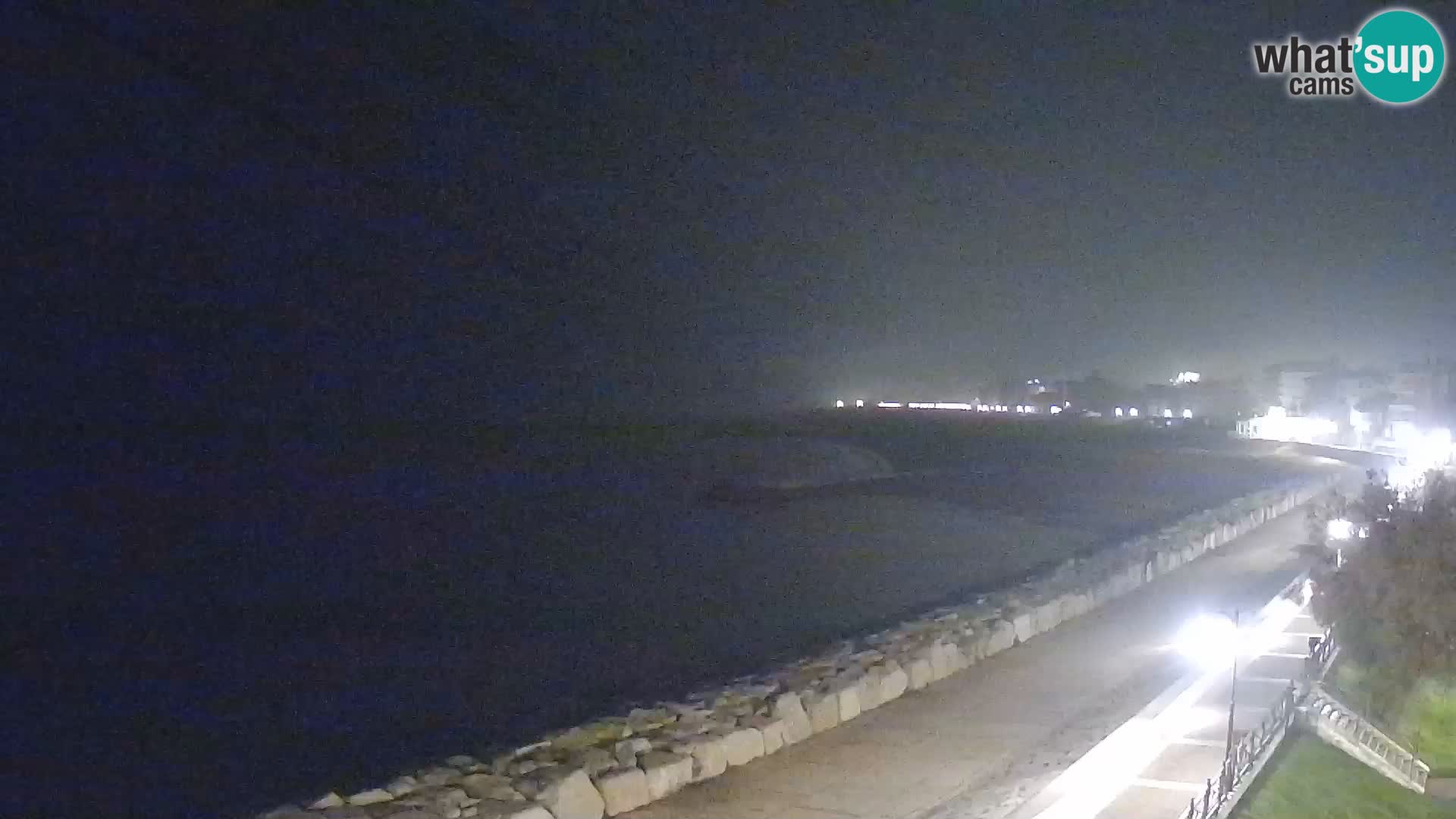Webcam Caorle Ponente – Blick von Marinai di Caorle