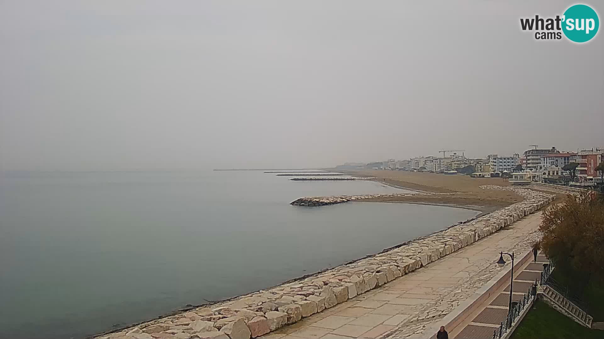 Webcam Caorle Ponente – Blick von Marinai di Caorle