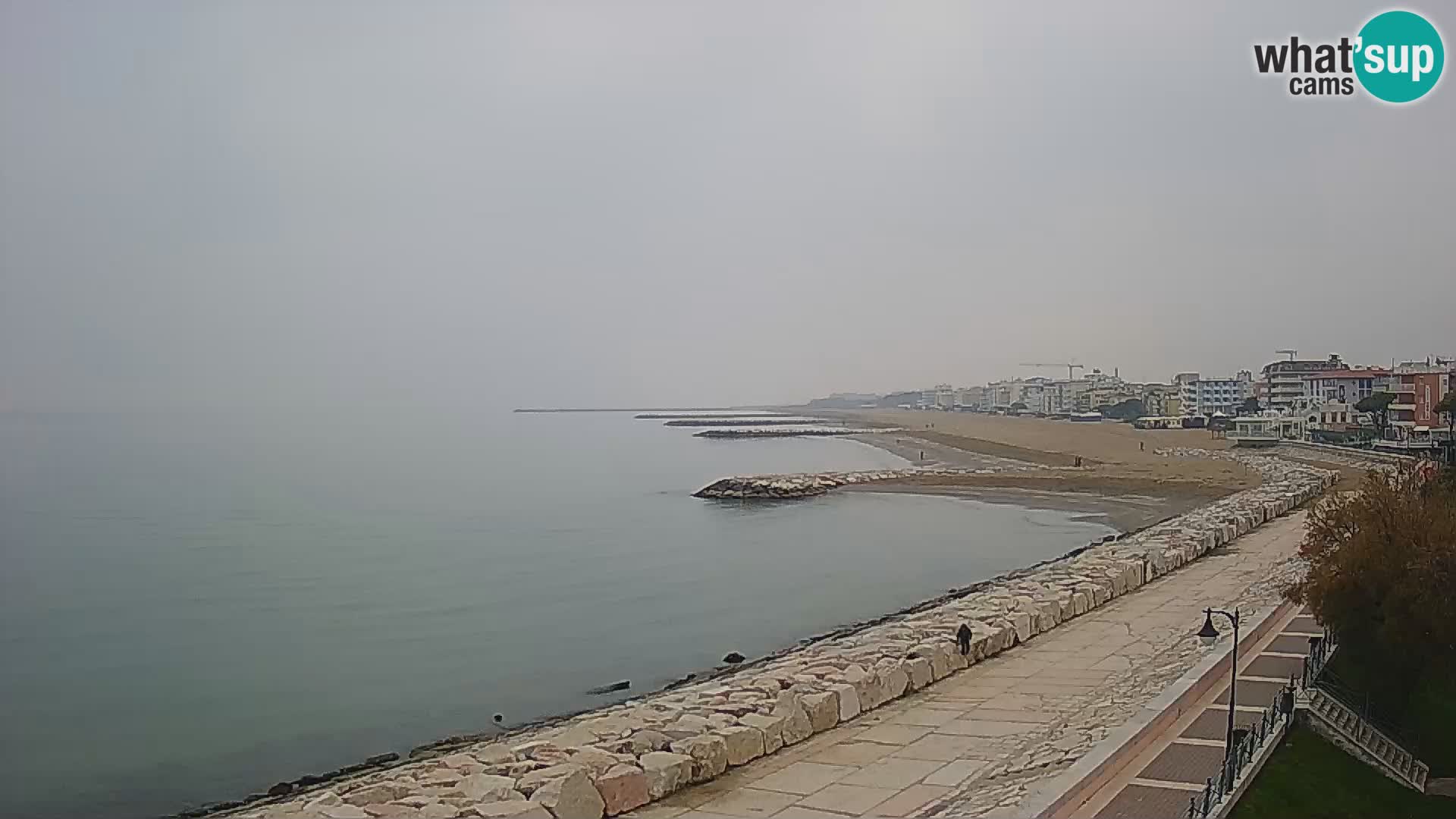 Webcam Caorle Ponente – Blick von Marinai di Caorle