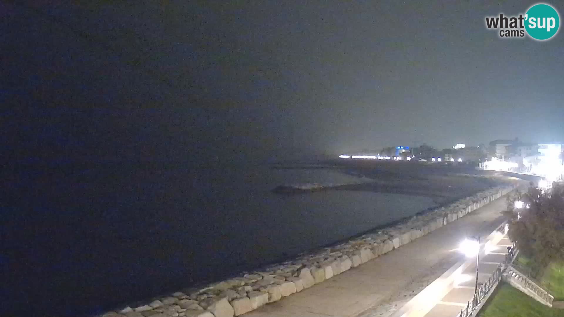 Webcam Caorle Ponente – Blick von Marinai di Caorle